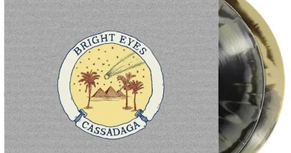 Bright Eyes Cassadaga (Vortex Yellow) Vinyl Record