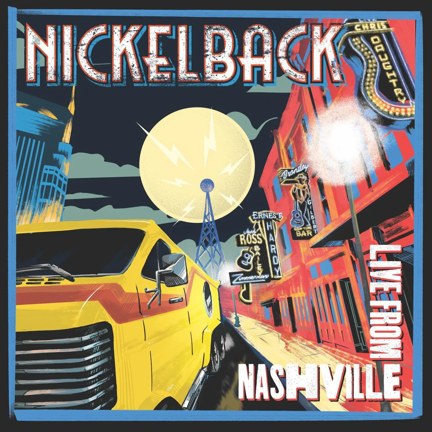 Nickelback Live From Nashville (2LP) Vinyl Record