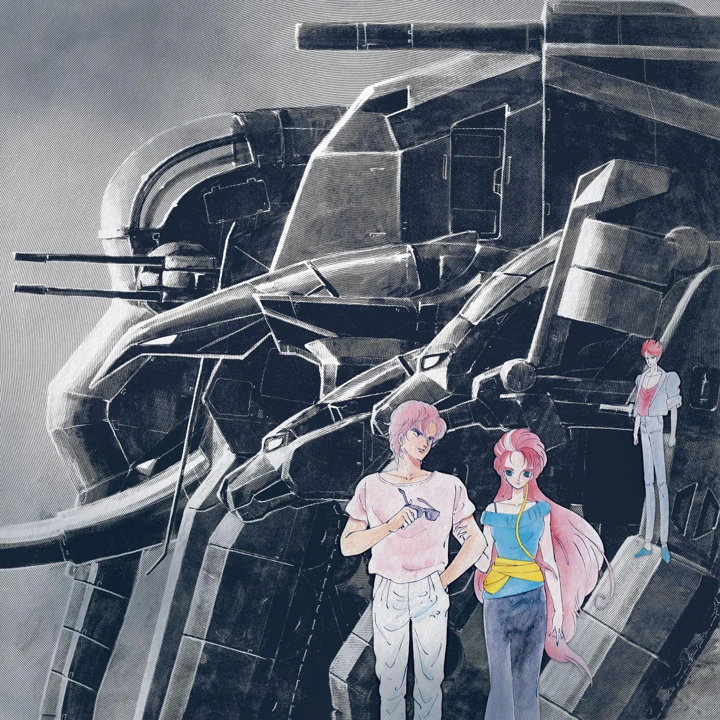 Osamu Totsuka God Bless The Machine Dancouga BGM Collection 1 (Original Soundtrack) Vinyl Record