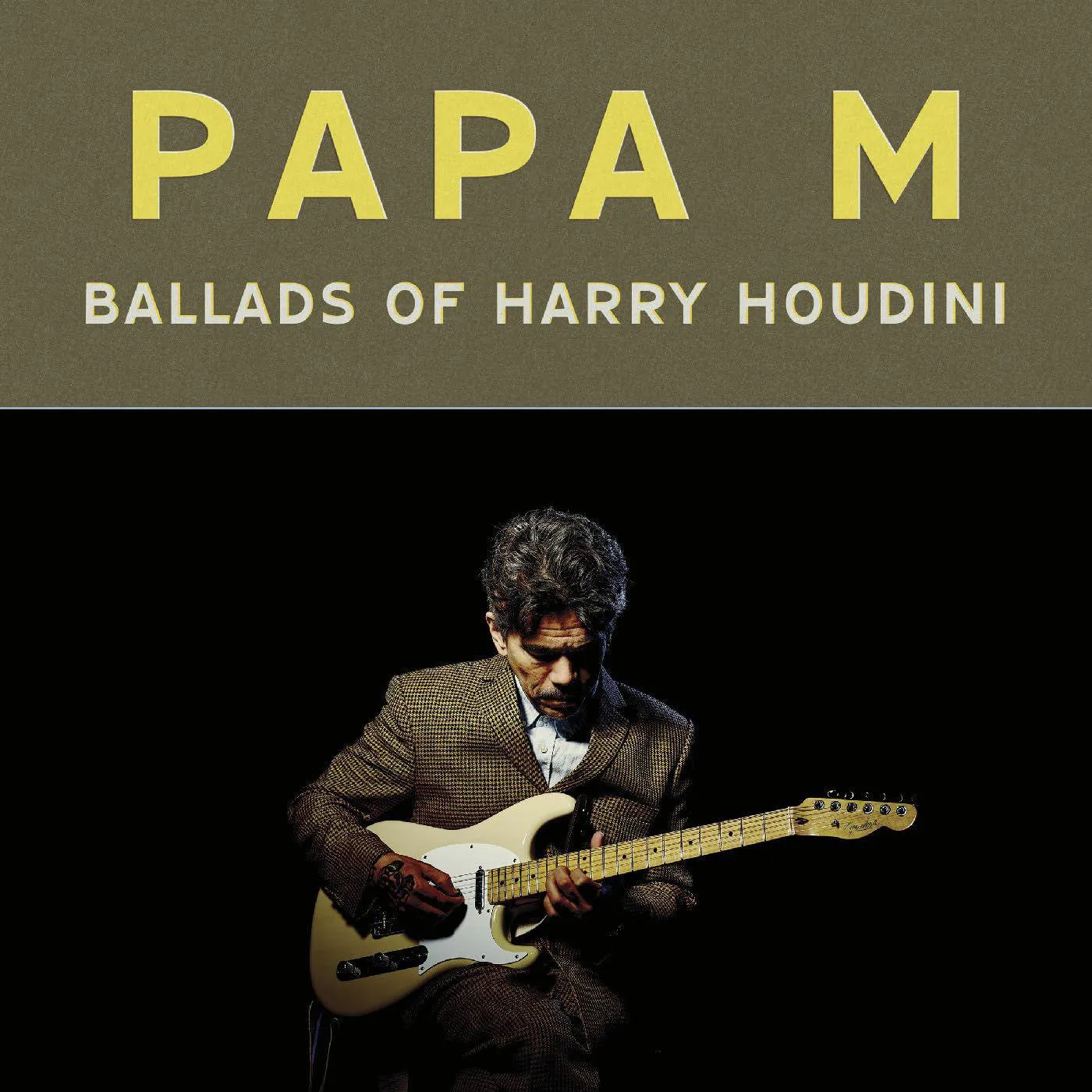 Papa M Ballads Of Harry Houdini (Orange, Sticker, Poster) Vinyl Record