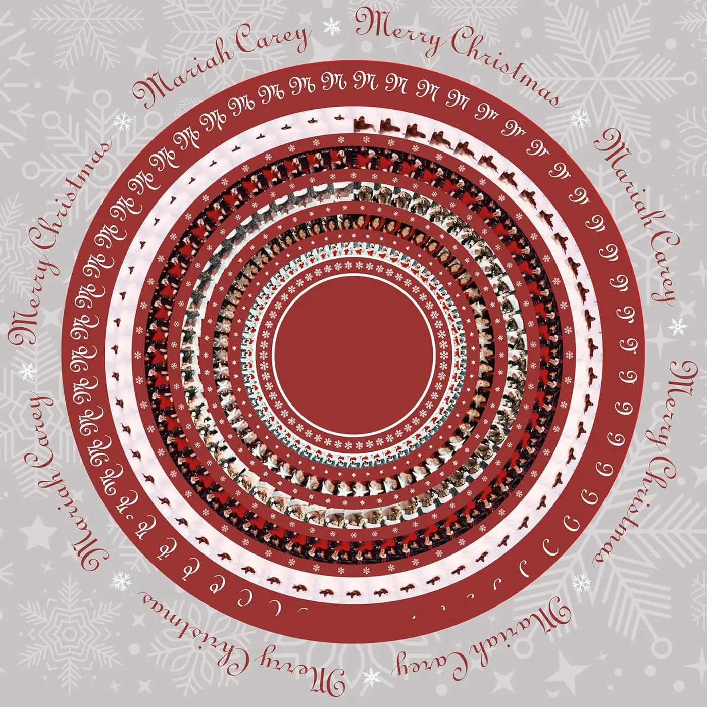 Mariah Carey Merry Christmas (30th Anniversary/Limited Edition/Zoetrope) Vinyl Record