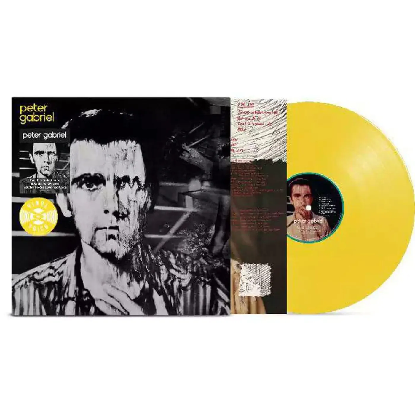  Peter Gabriel 3rd Self-Titled Album: Melt (180g / Yellow Vinyl Record)