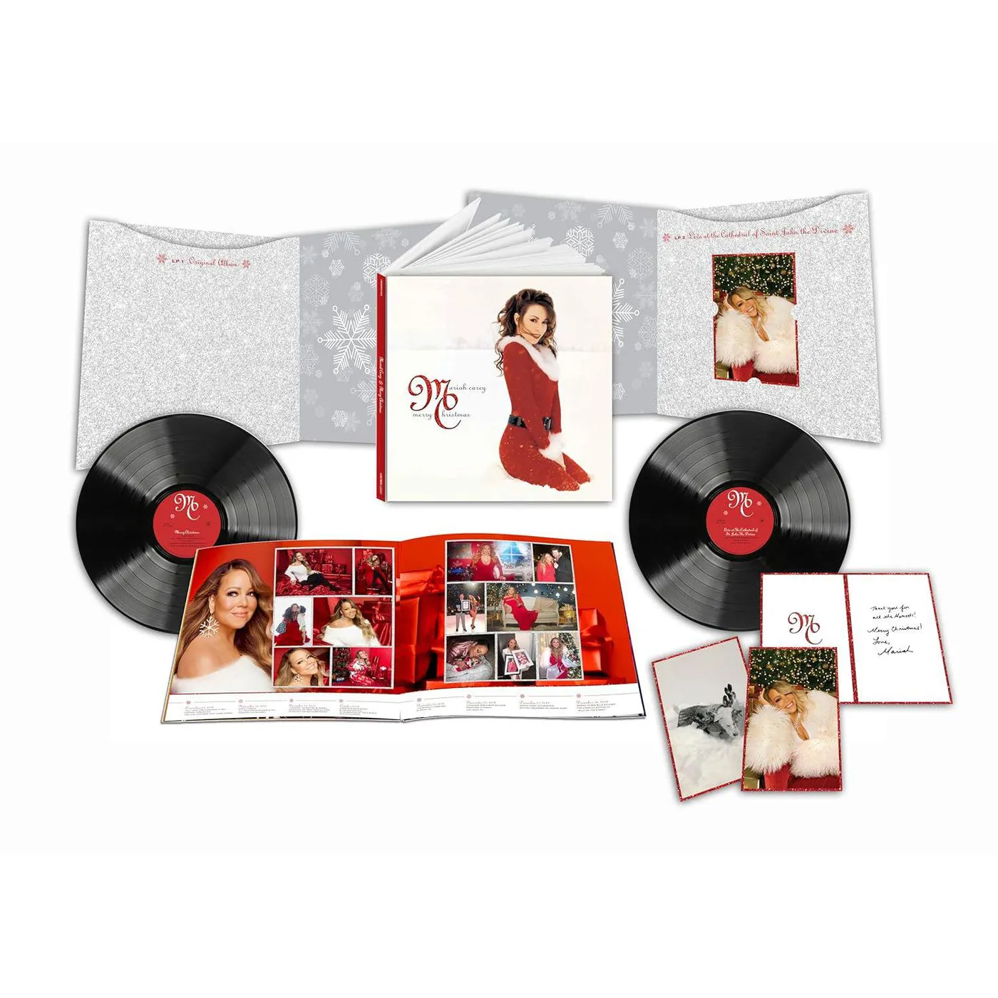 Mariah Carey Merry Christmas (30Th Anniversary/Deluxe/2LP) Vinyl Record