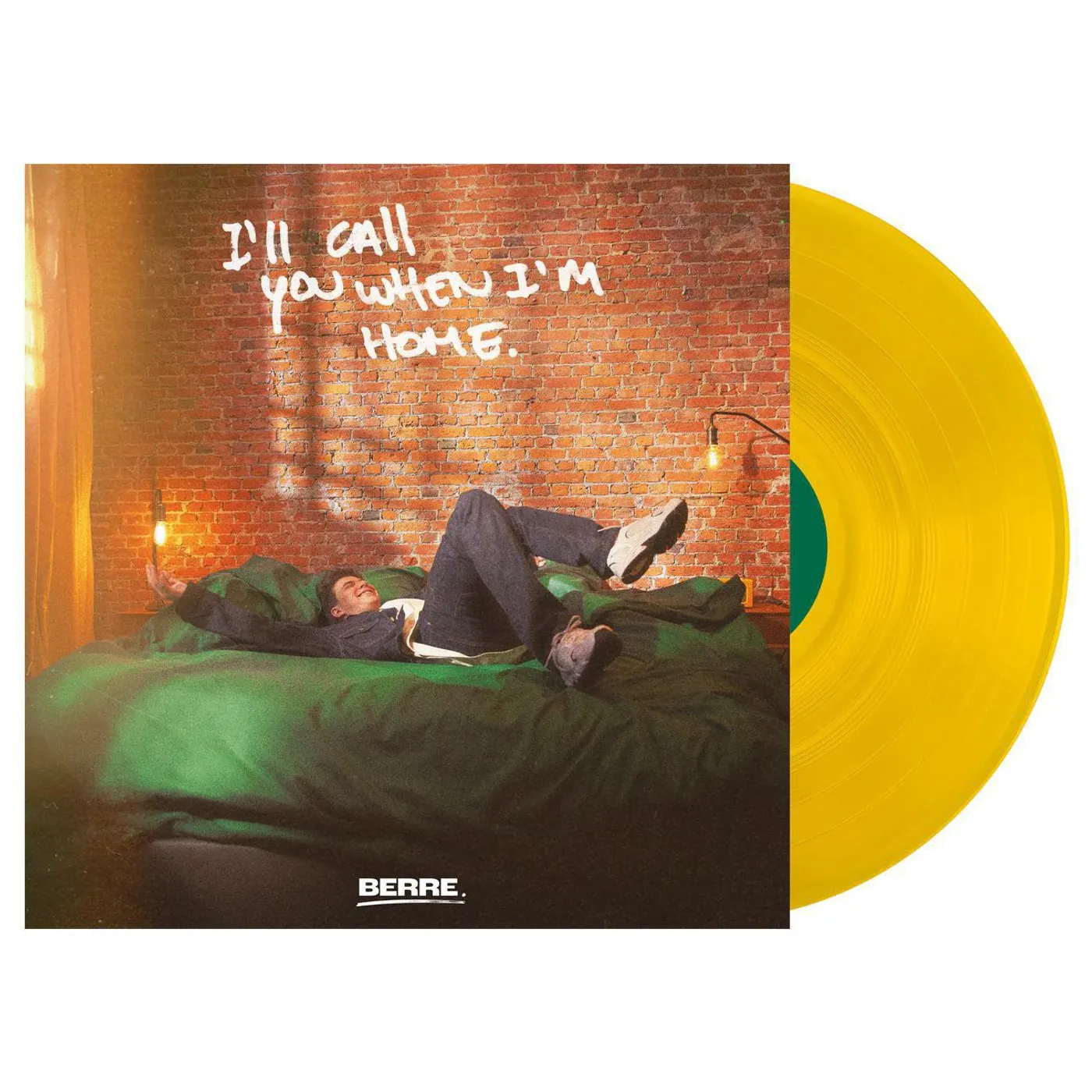 Berre I'll Call You When I'm Home (Yellow) Vinyl Record