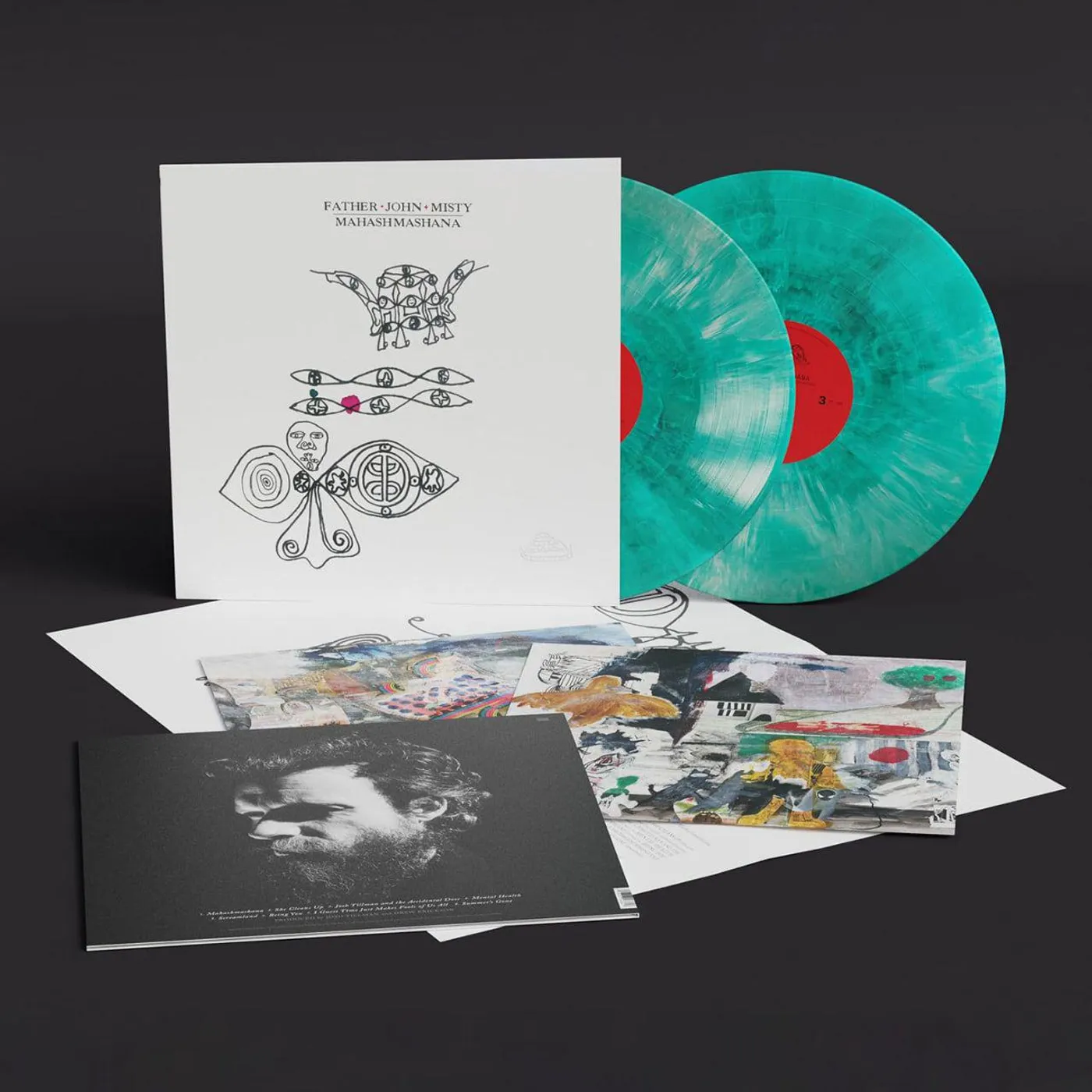 Father John Misty Mahashmashana (Limited/2LP/Blue) Vinyl Record 