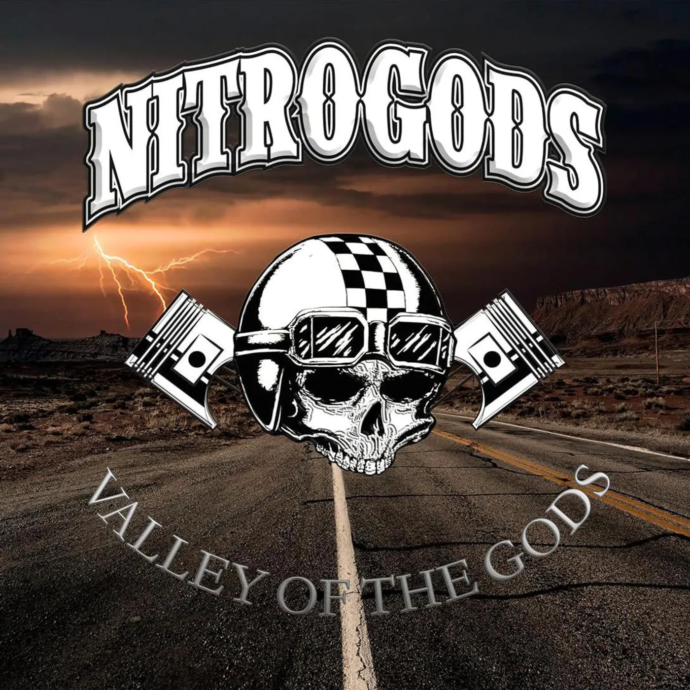 Nitrogods Valley Of The Gods (Red) Vinyl Record