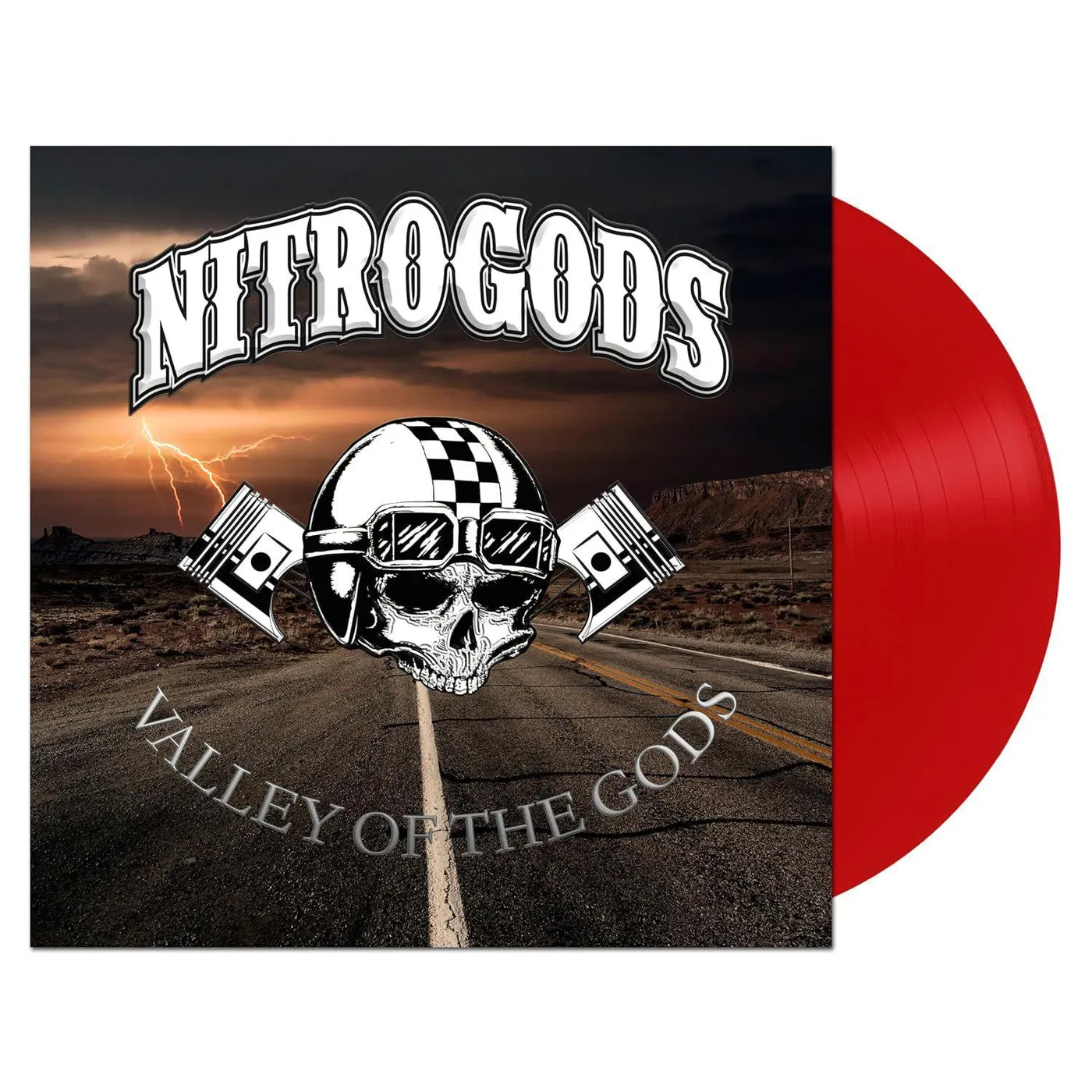 Nitrogods Valley Of The Gods (Red) Vinyl Record
