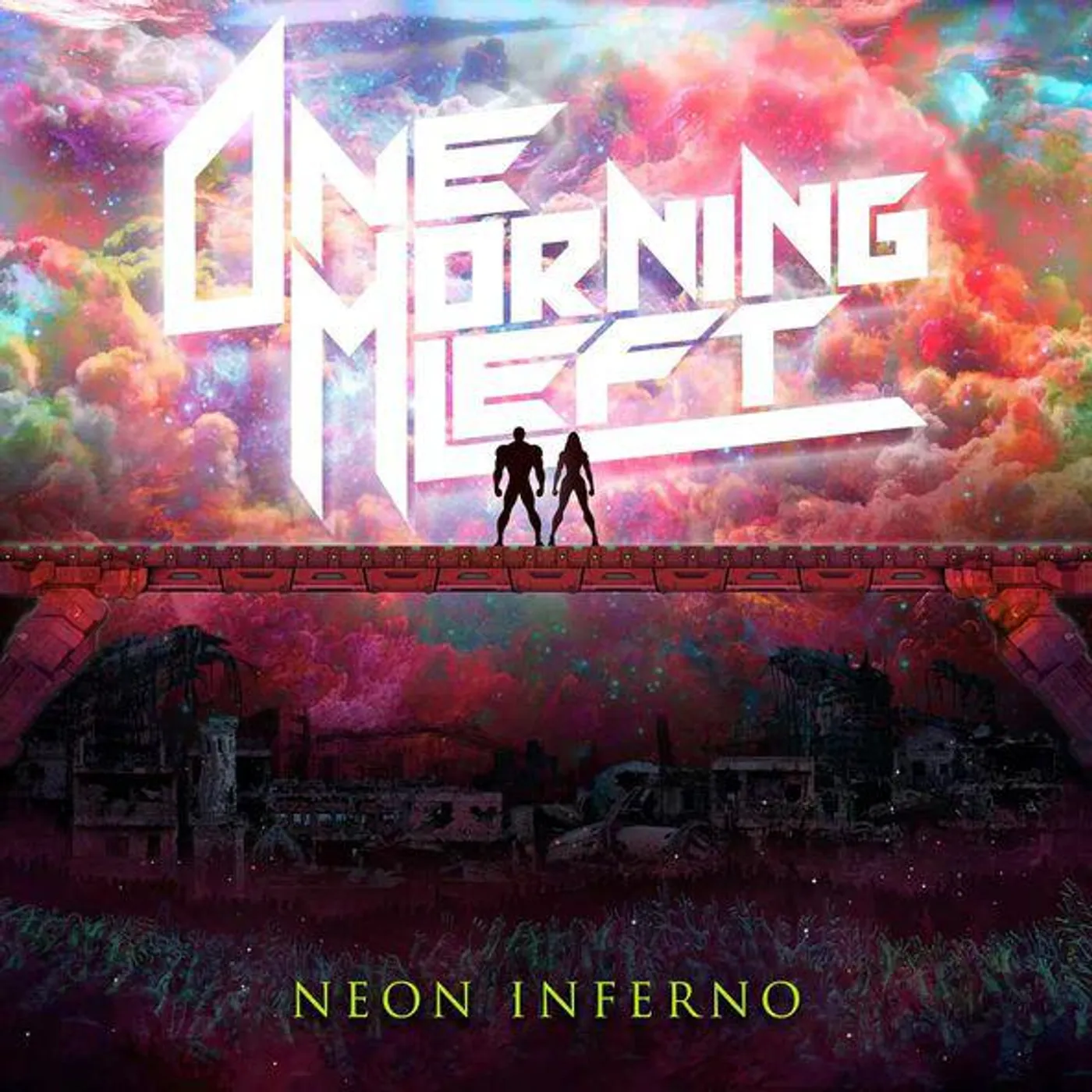One Morning Left Neon Inferno Vinyl Record