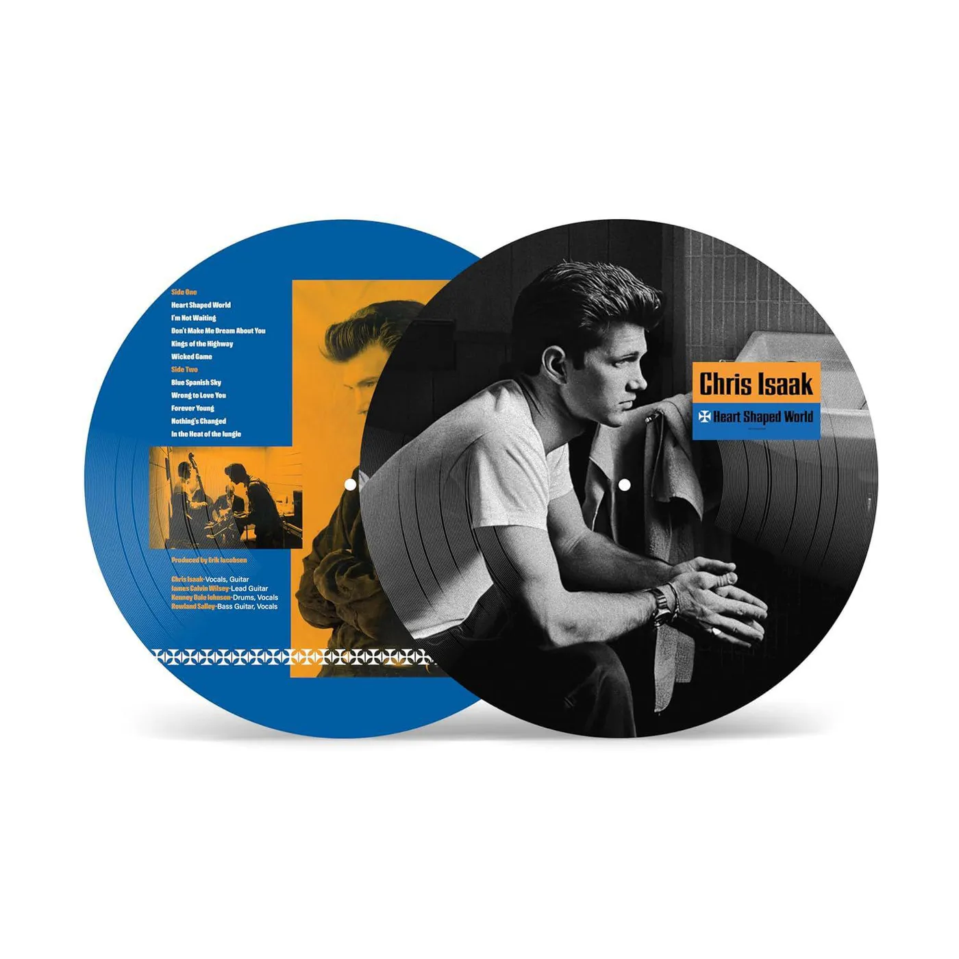 Chris Isaak Heart Shaped World (Picture Disc/Limited Edition)  Vinyl Record