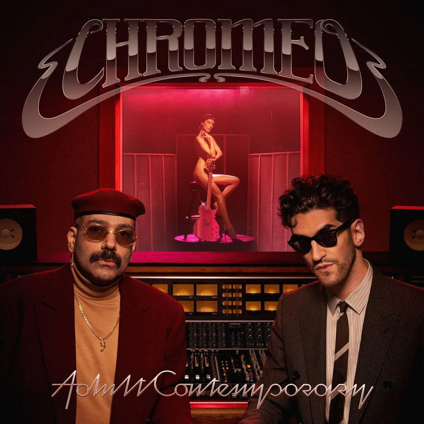 Chromeo Adult Contemporary (Transparent Ruby Red) Vinyl Record