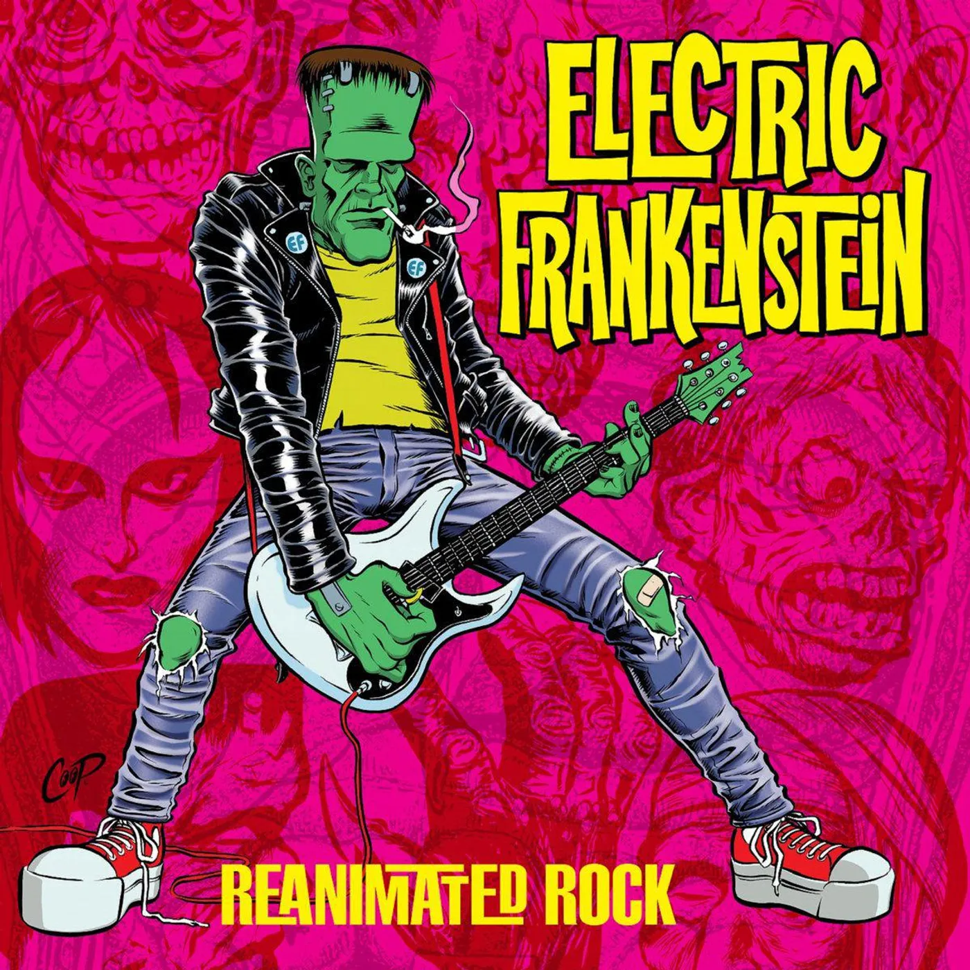 Electric Frankenstein Reanimated Rock  Vinyl Record