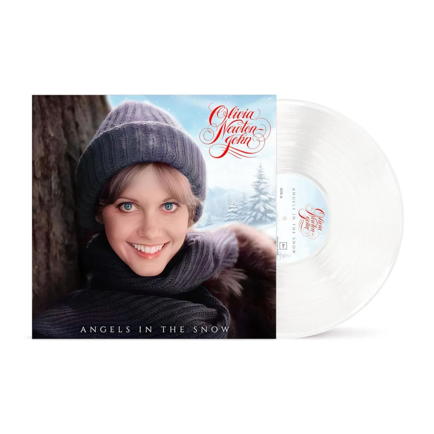 Olivia Newton-John Angels In The Snow (White) Vinyl Record