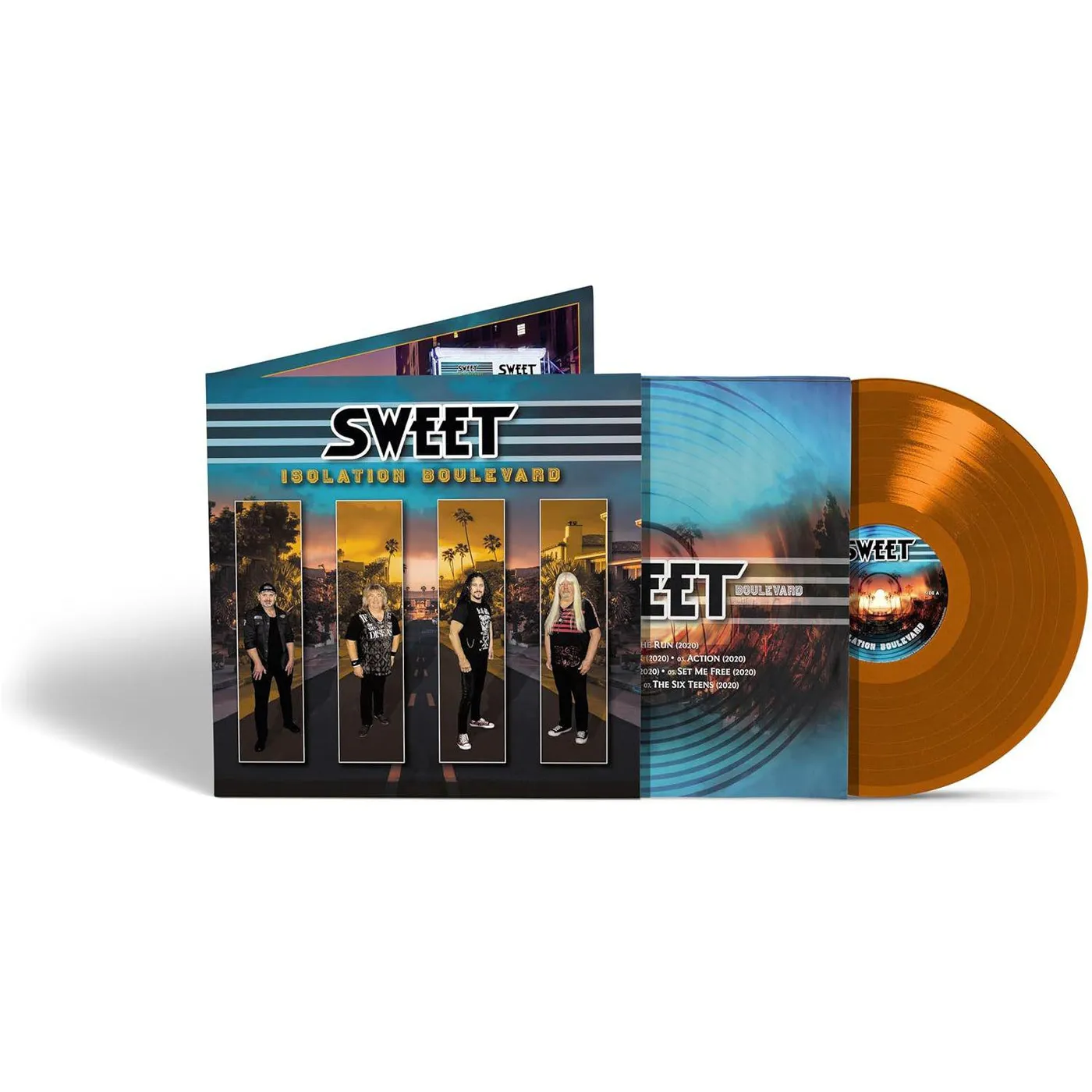 Sweet Isolation Boulevard (Orange Transparent) Vinyl Record