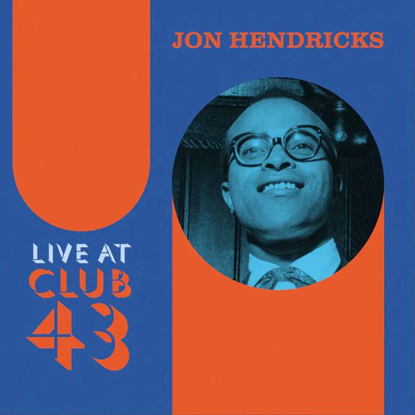 Jon Hendricks Live At Club 43 (Blue & Orange Ripple) Vinyl Record