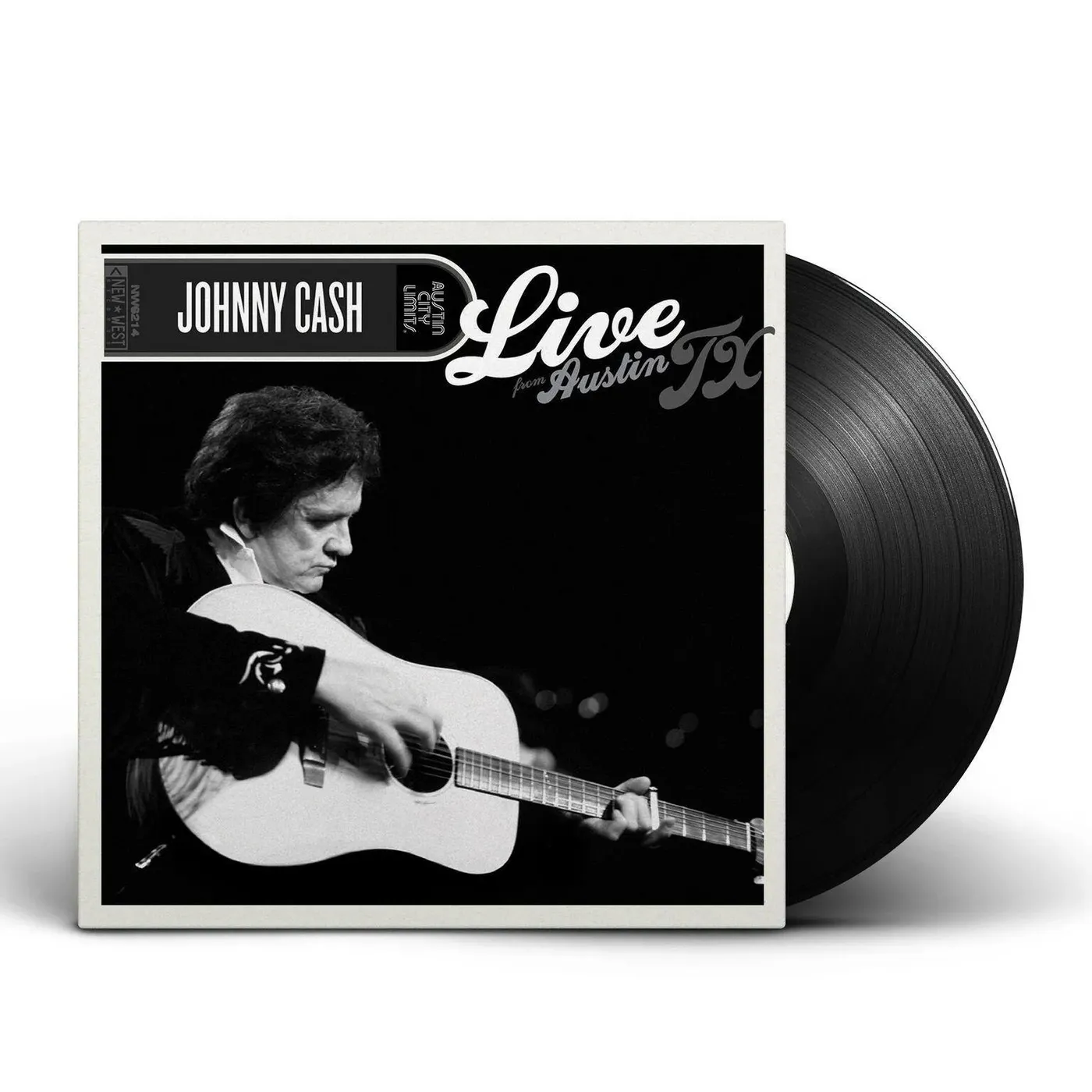 Johnny Cash Live From Austin, TX (Green/Black/Anniversary Edition) Vinyl Record