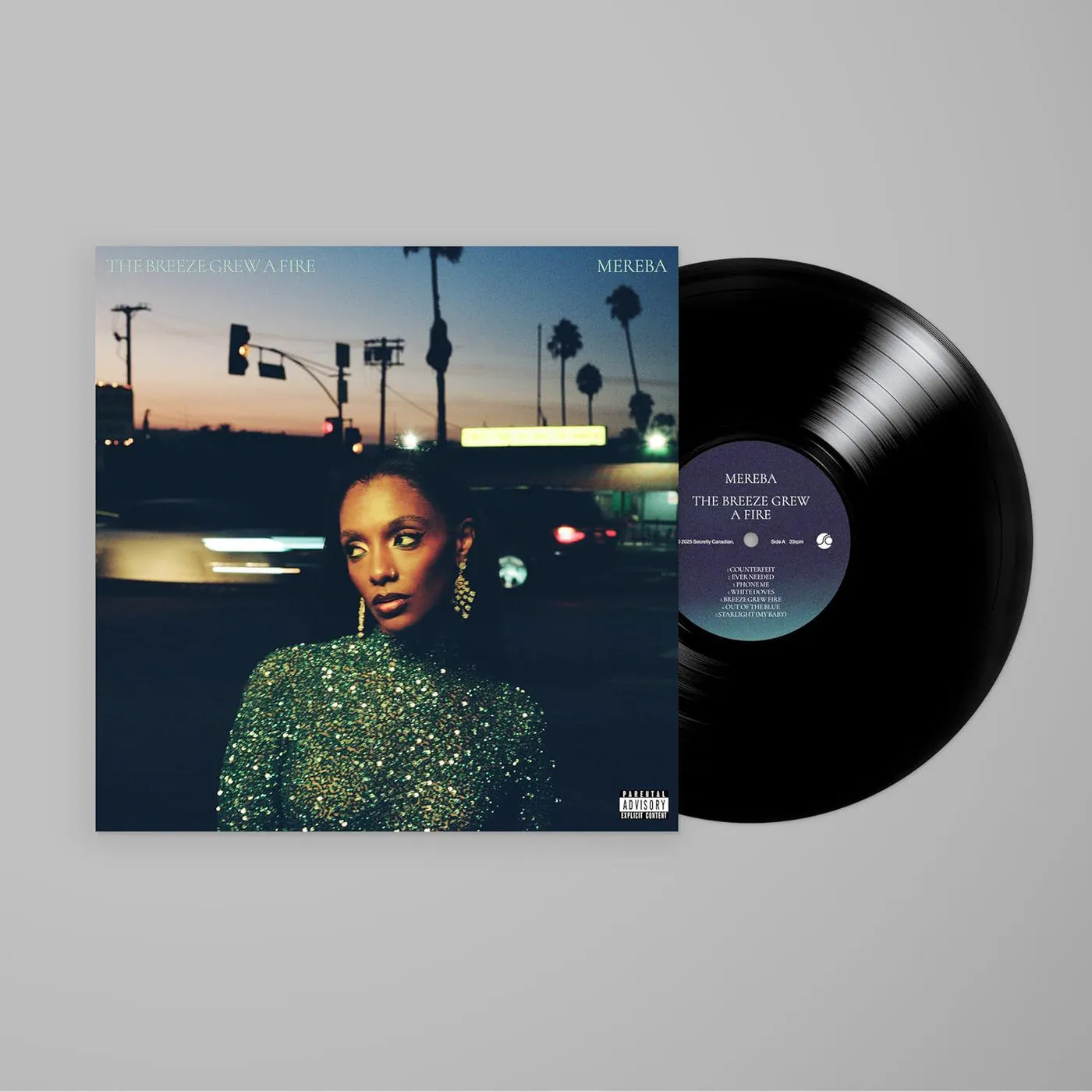 Mereba Breeze Grew A Fire Vinyl Record