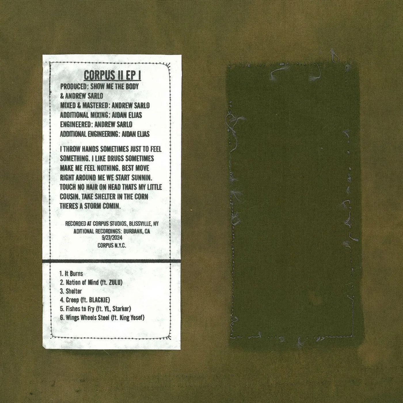 Show Me the Body Corpus II Vinyl Record