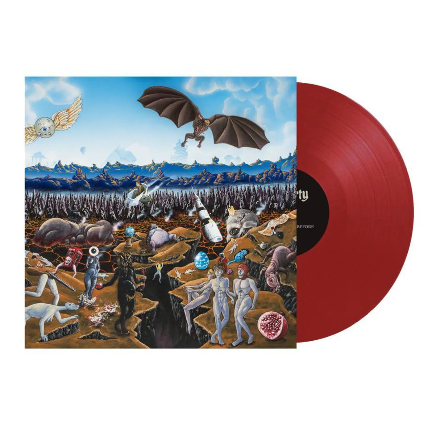 Flat Party It's All Been Done Before (Deep Red) Vinyl Record