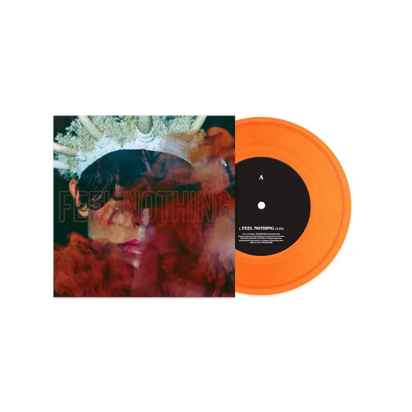 The Plot In You Feel Nothing / Paradigm (Translucent Orange/7" Single/Explicit Content) Vinyl Record