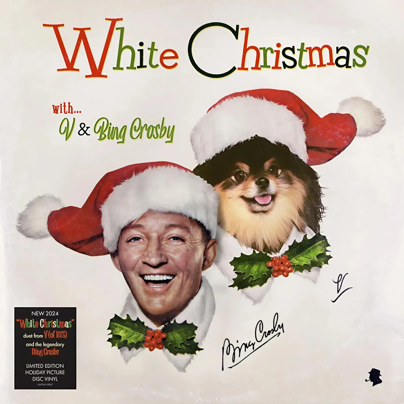Bing Crosby / V. White Christmas (Limited Edition, Remixes, Picture Disc, Pink) Vinyl Record