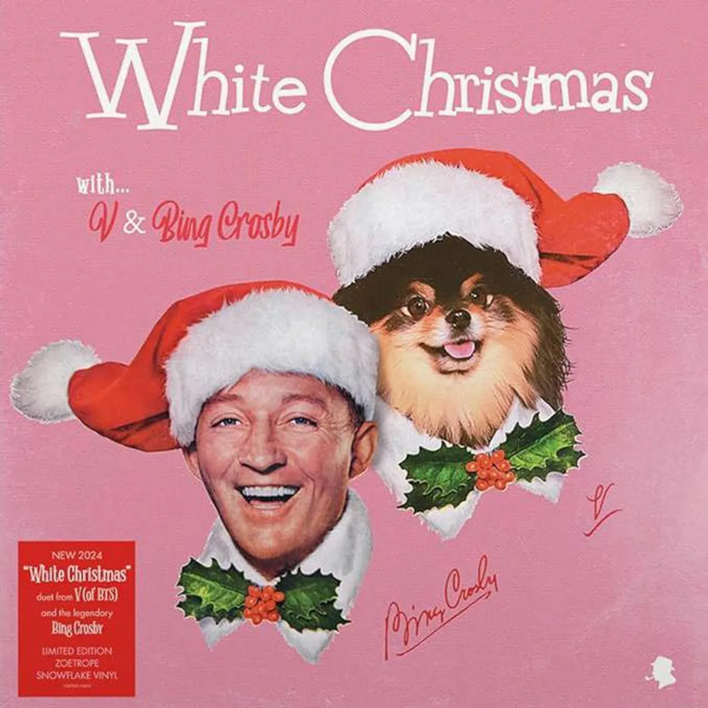 Bing V X Crosby White Christmas (Limited Edition/ Remixes/ Picture Disc/ Zoetrope) Vinyl Record 