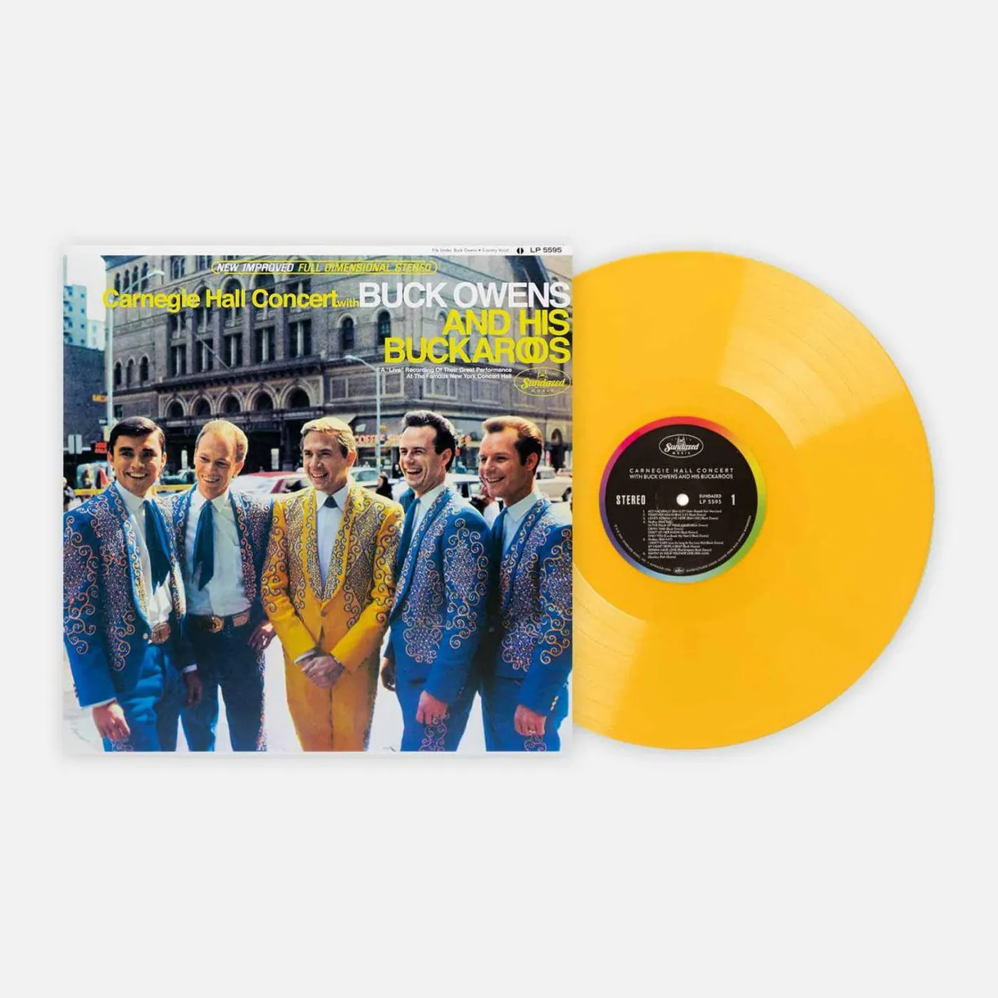 Buck Owens Carnegie Hall Concert (180g/Yellow) Vinyl Record