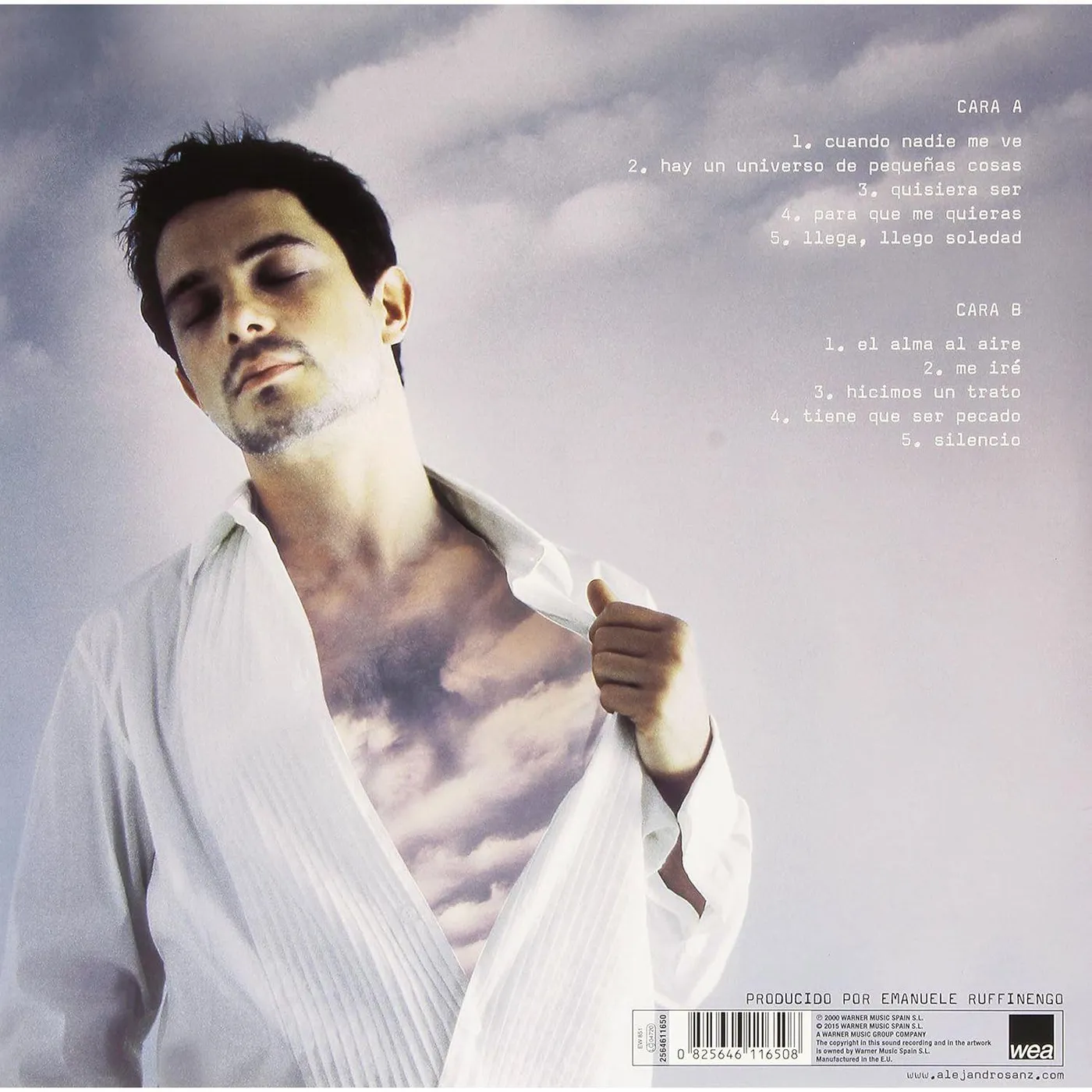 Alejandro Sanz El alma al aire Vinyl Record