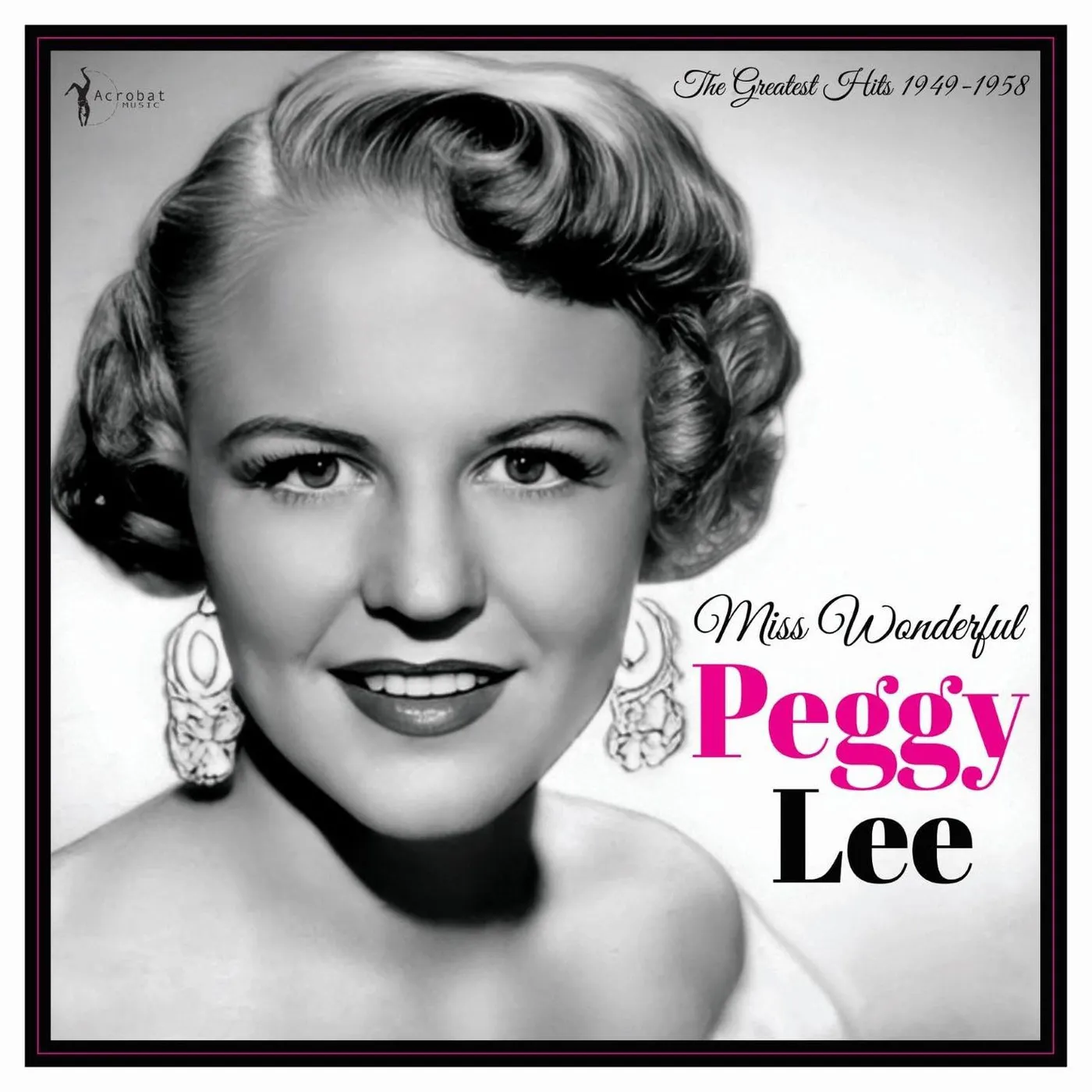 Peggy Lee Miss Wonderful: Greatest Hits 1949-58 Vinyl Record