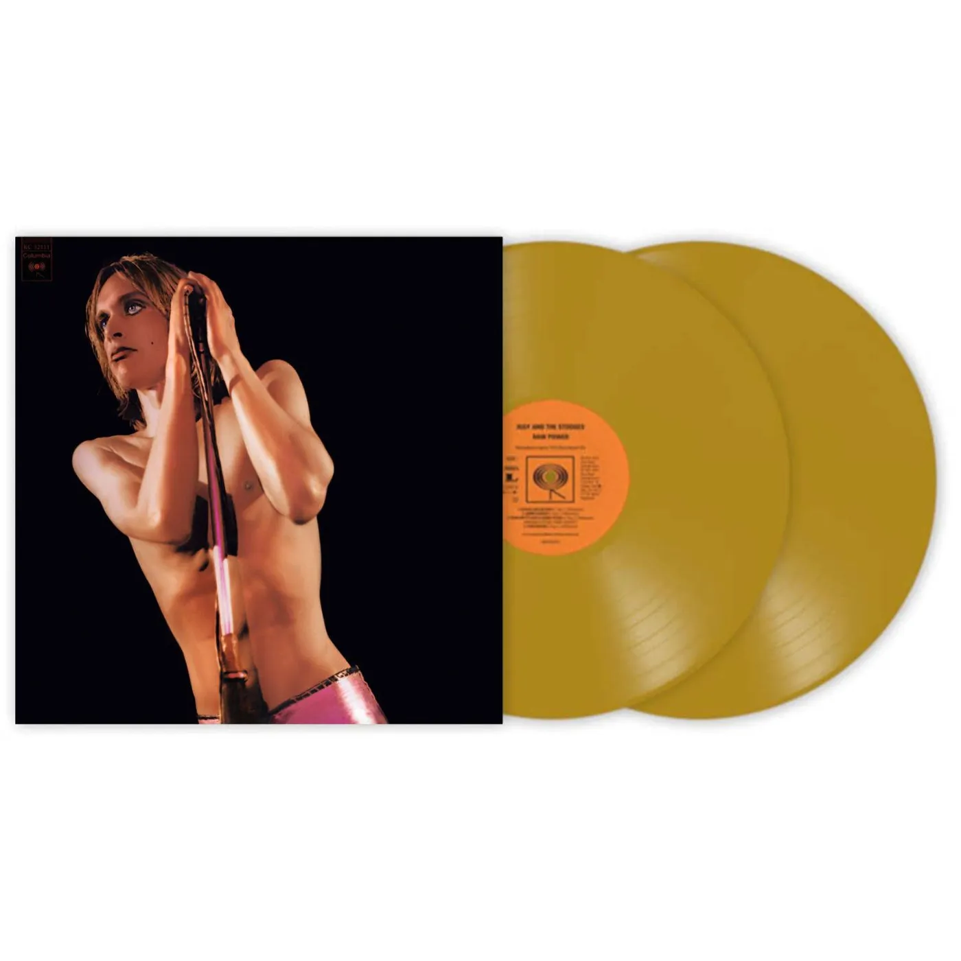 Iggy and the Stooges Raw Power (2LP/ Gold) Vinyl Record