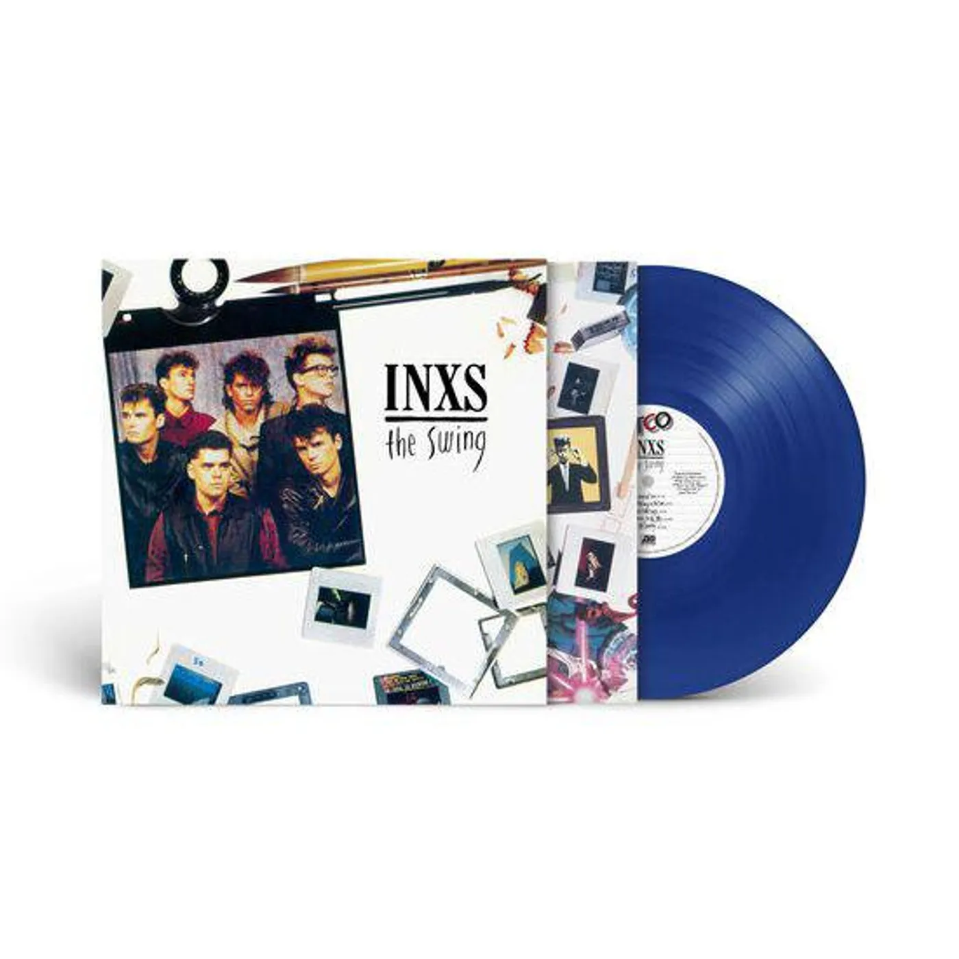INXS Swing (Blue) Vinyl Record