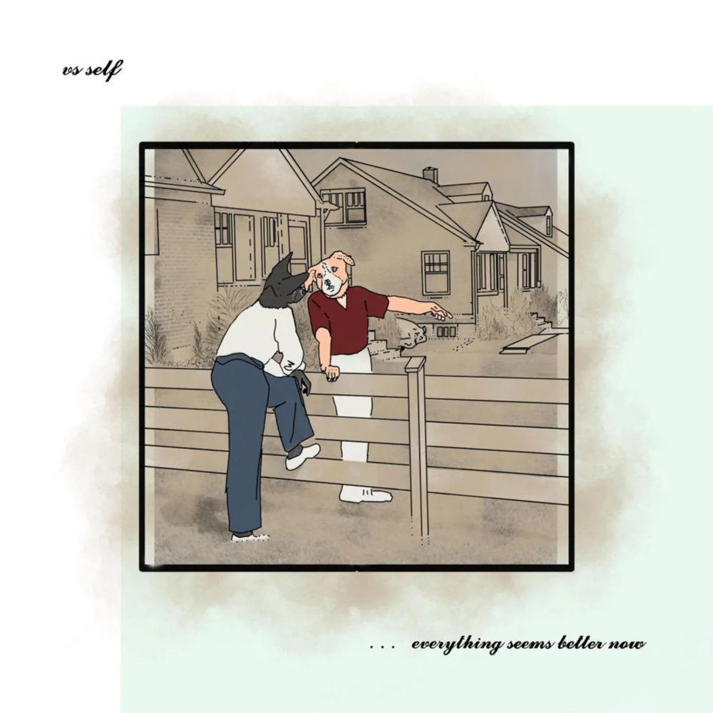 Vs Self Everything Seems Better Now (Green, Red, Blue) Vinyl Record