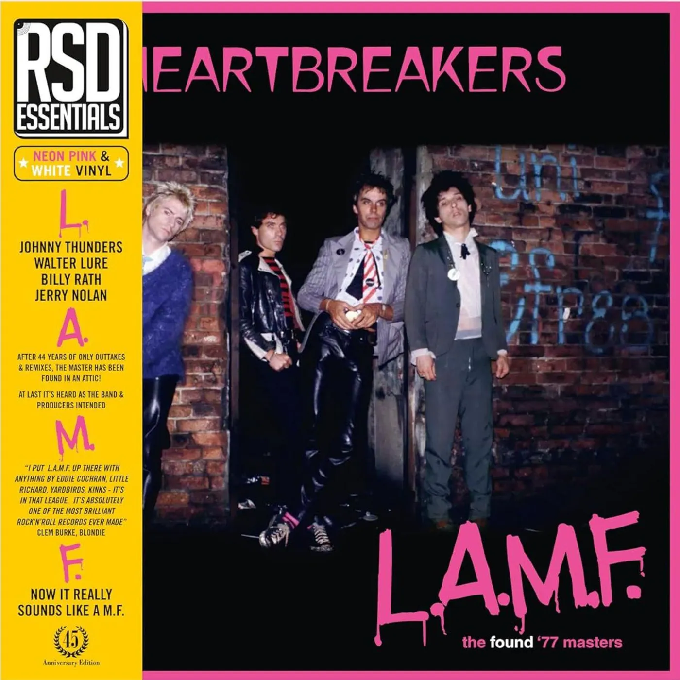 The Heartbreakers L.A.M.F. - The Found '77 Masters (Pink, White) (Vinyl)