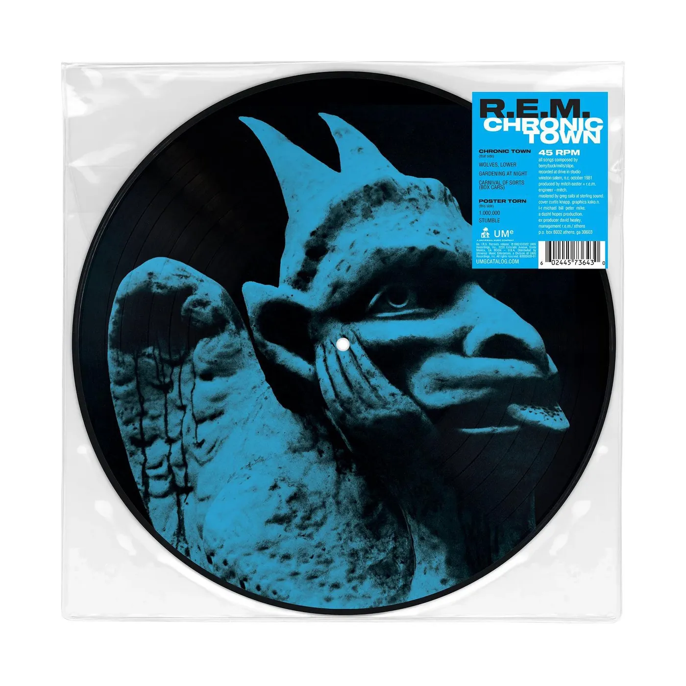 R.E.M. Chronic Town (Extended Play, Picture Disc, 40th Anniversary Edition) Vinyl Record
