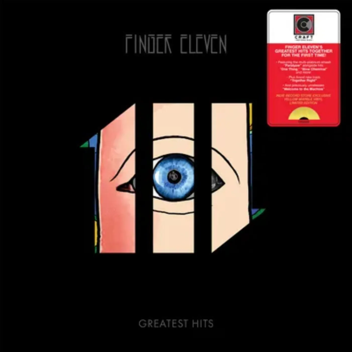 Finger Eleven  Greatest Hits (Limited Edition, Yellow) Vinyl Record