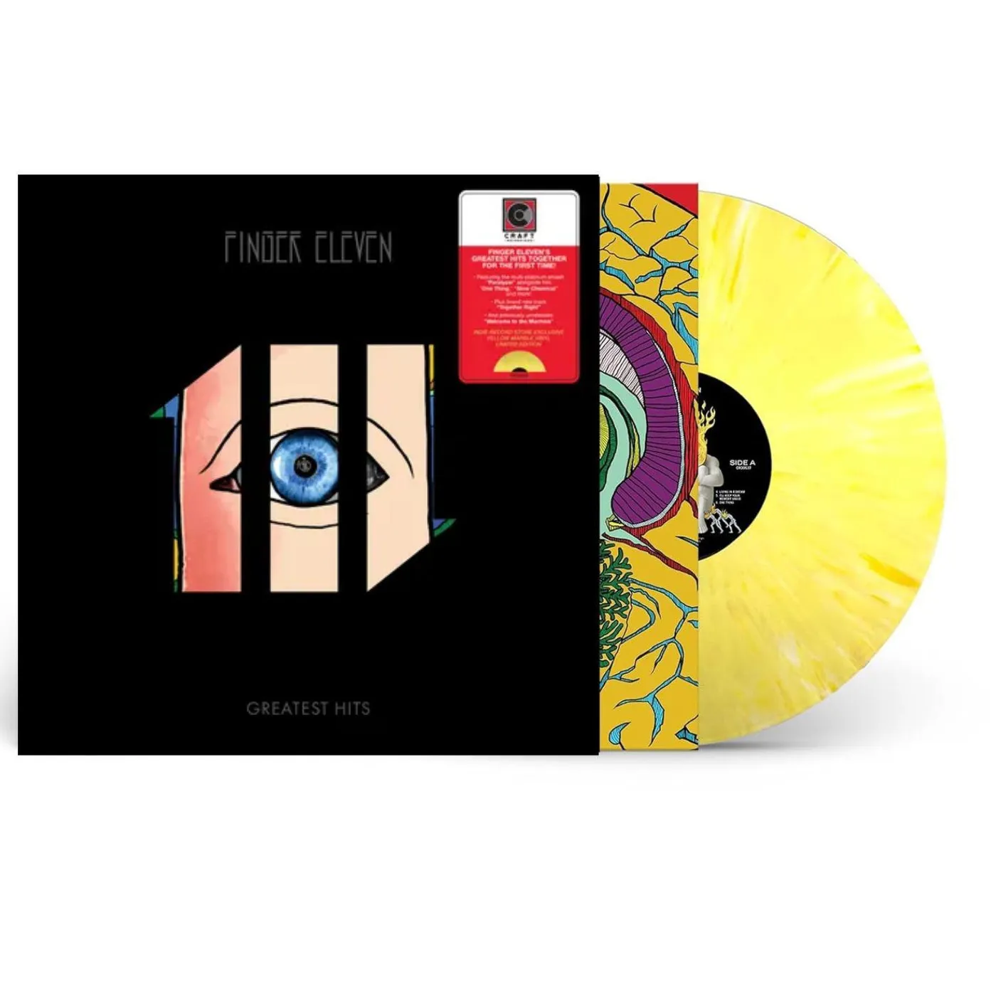 Finger Eleven  Greatest Hits (Limited Edition, Yellow) Vinyl Record