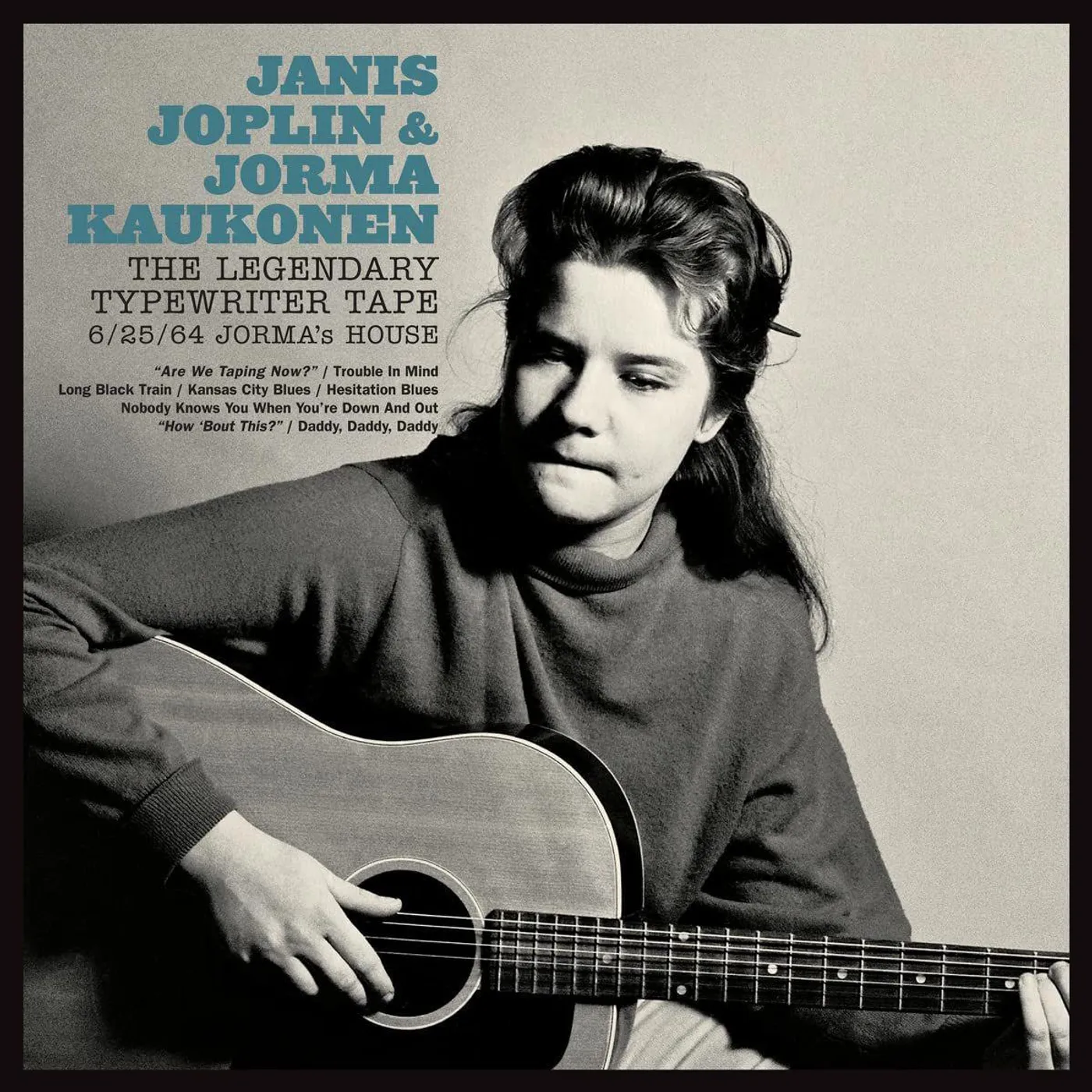 Janis Joplin / Jorma Kaukonen  The Legendary Typewriter Tape: 6/ 25/ 64 Jorma's House (Red) Vinyl Record
