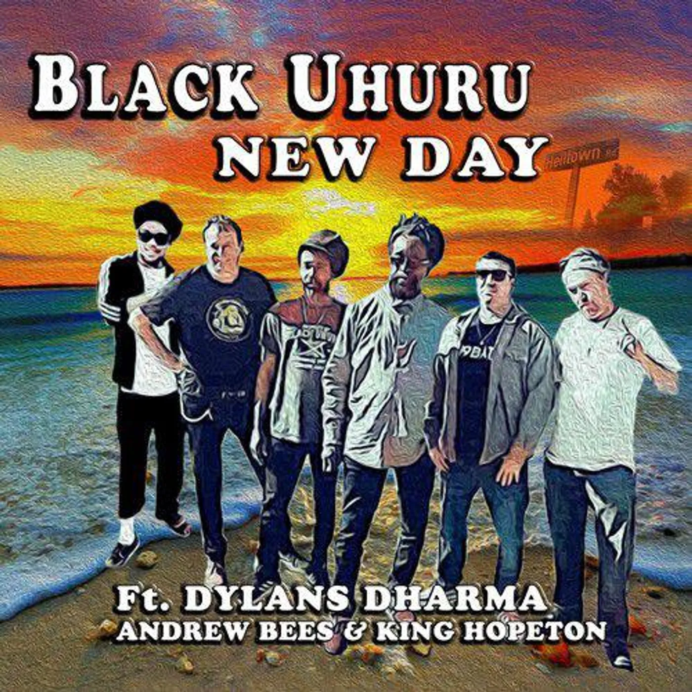 Black Uhuru New Day (Clear, Orange) Vinyl Record