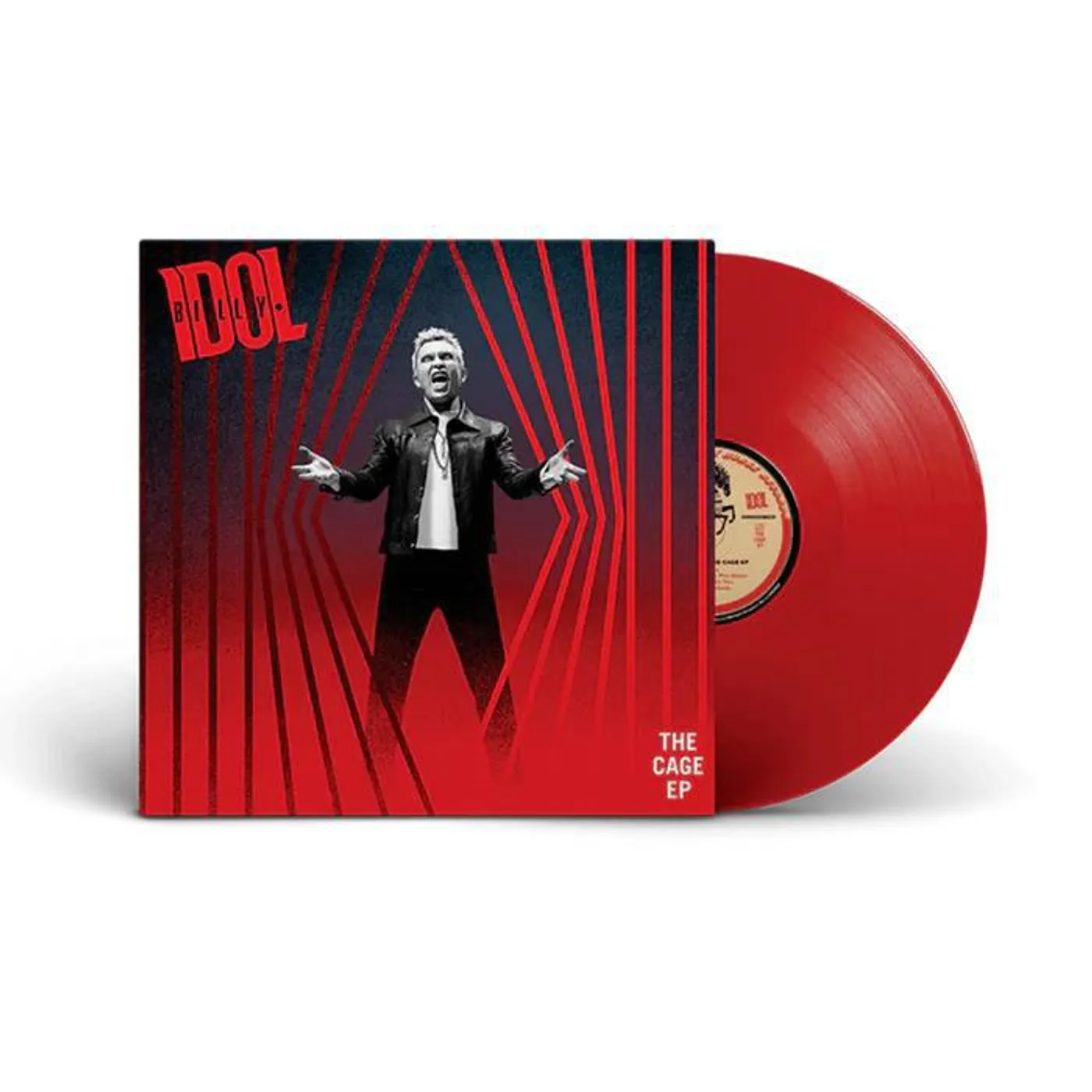 Billy Idol The Cage EP (Extended Play, Red)Vinyl Record