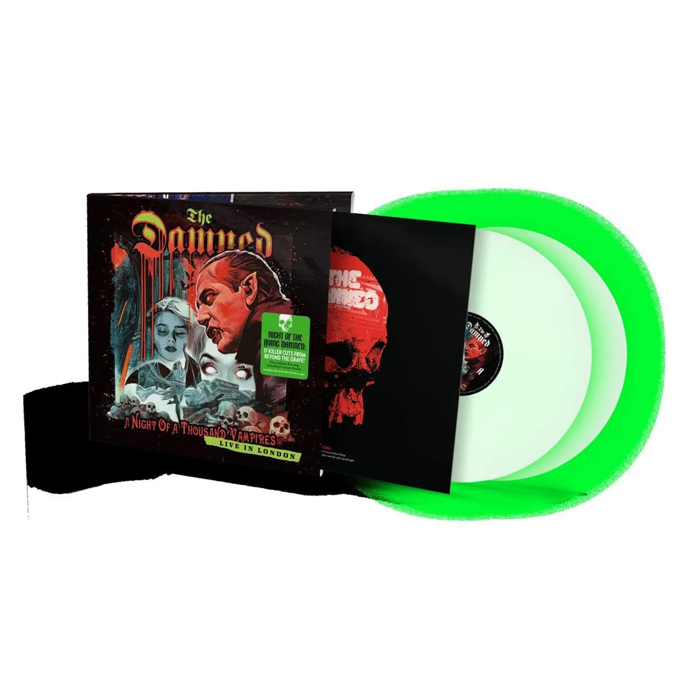 The Damned A Night Of A Thousand Vampires (Limited Edition/ 2LP/ 180 Gram/ Glow In The Dark) (Vinyl)
