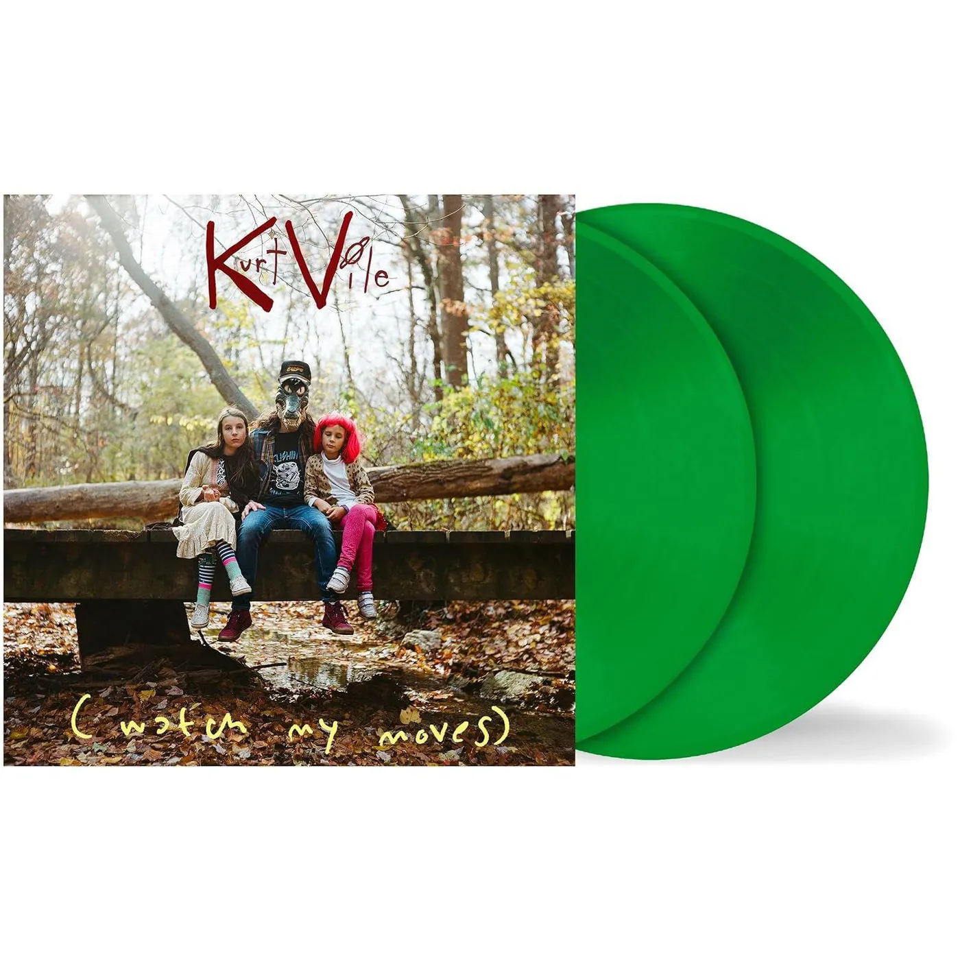 Kurt Vile (watch my moves) (2LP/ Clear, Green) Vinyl Record