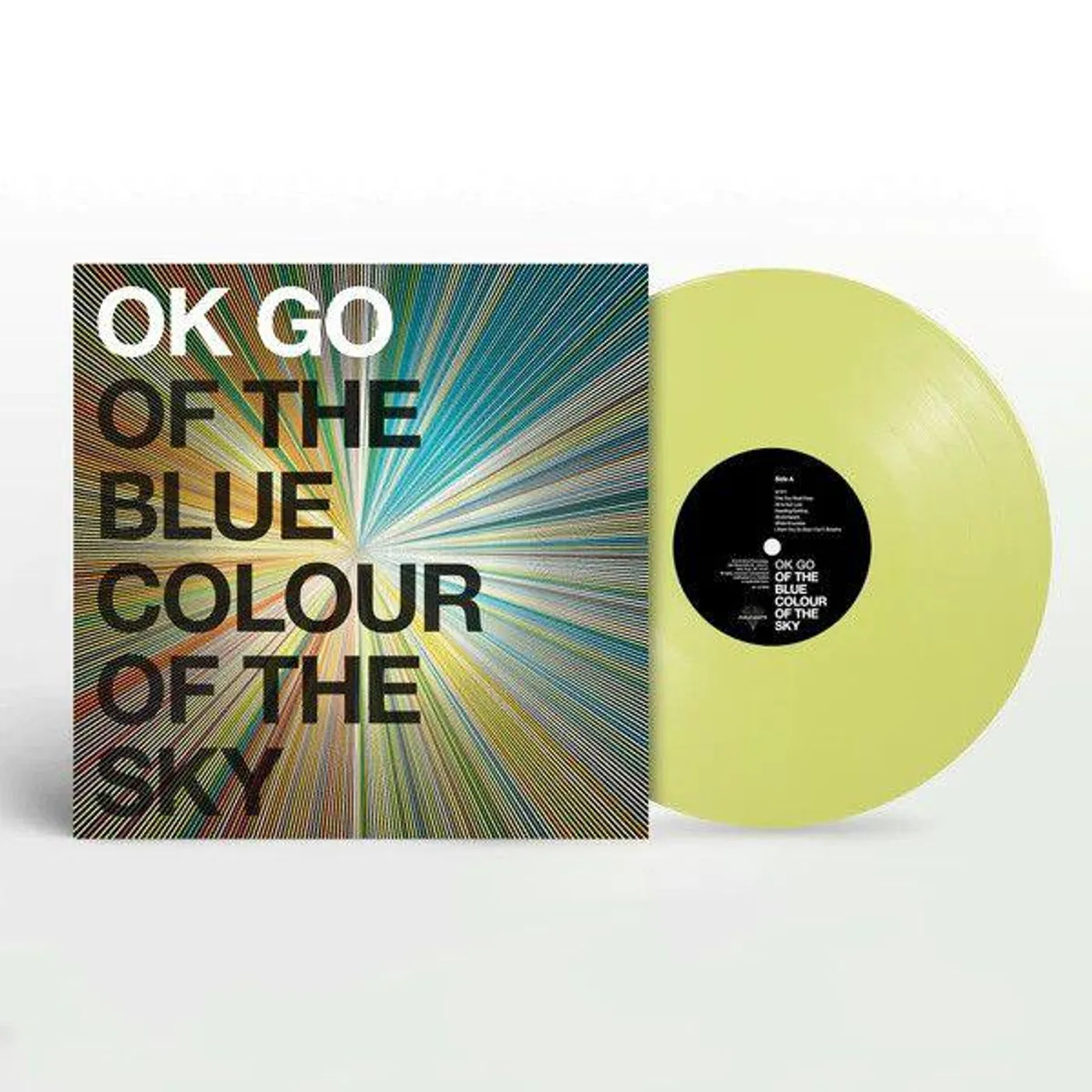 OK Go Of The Blue Colour Of The Sky (180 grams/Opaque Lemon)  Vinyl Record