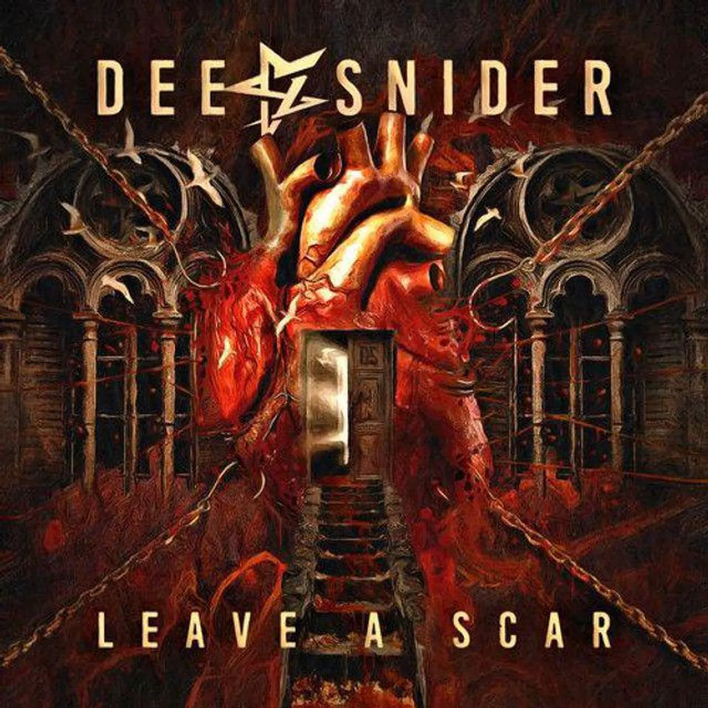 Dee Snider Leave a Scar (Explicit Lyrics/Red) Vinyl Record