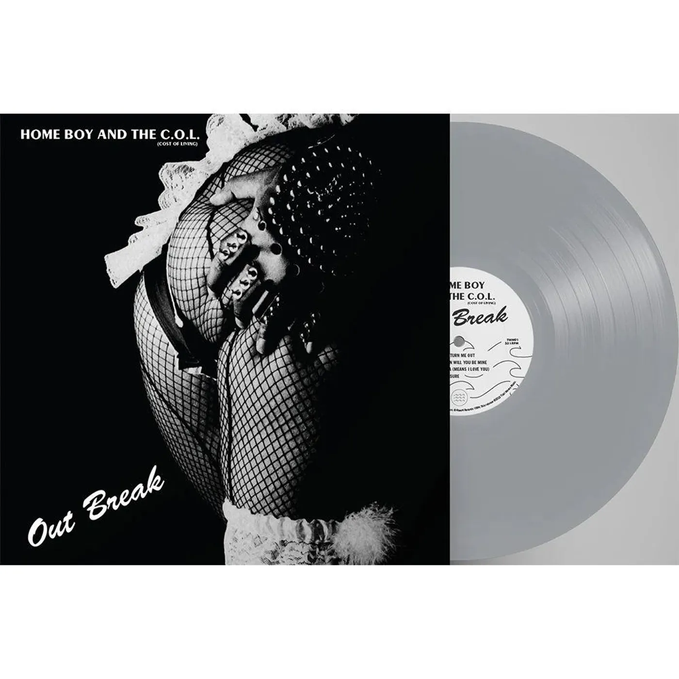 Home Boy & C.O.L. Out Break (180g/Silver) Vinyl Record