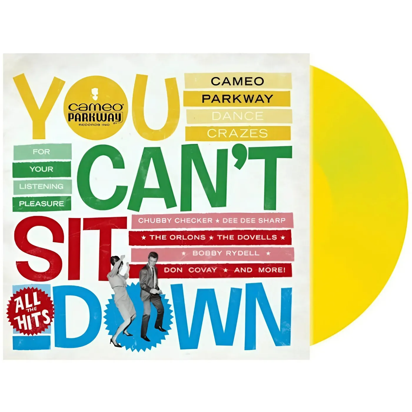Various Artists  You Can't Sit Down: Cameo Parkway Dance Crazes (1958-1964)  (2LP/180 Gram/Yellow) Vinyl Record 