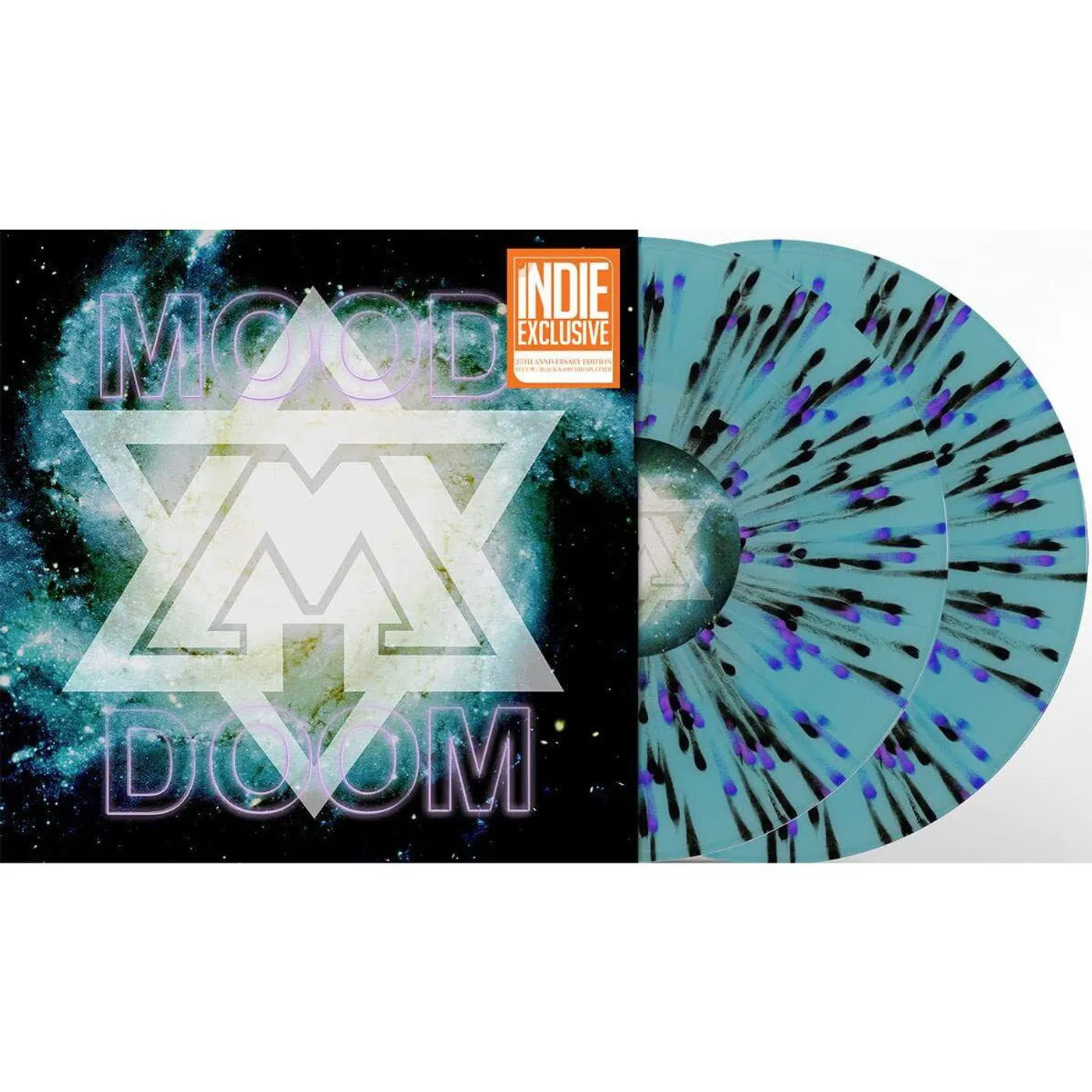 Mood  Doom (2LP/Light Blue/Black) Vinyl Record