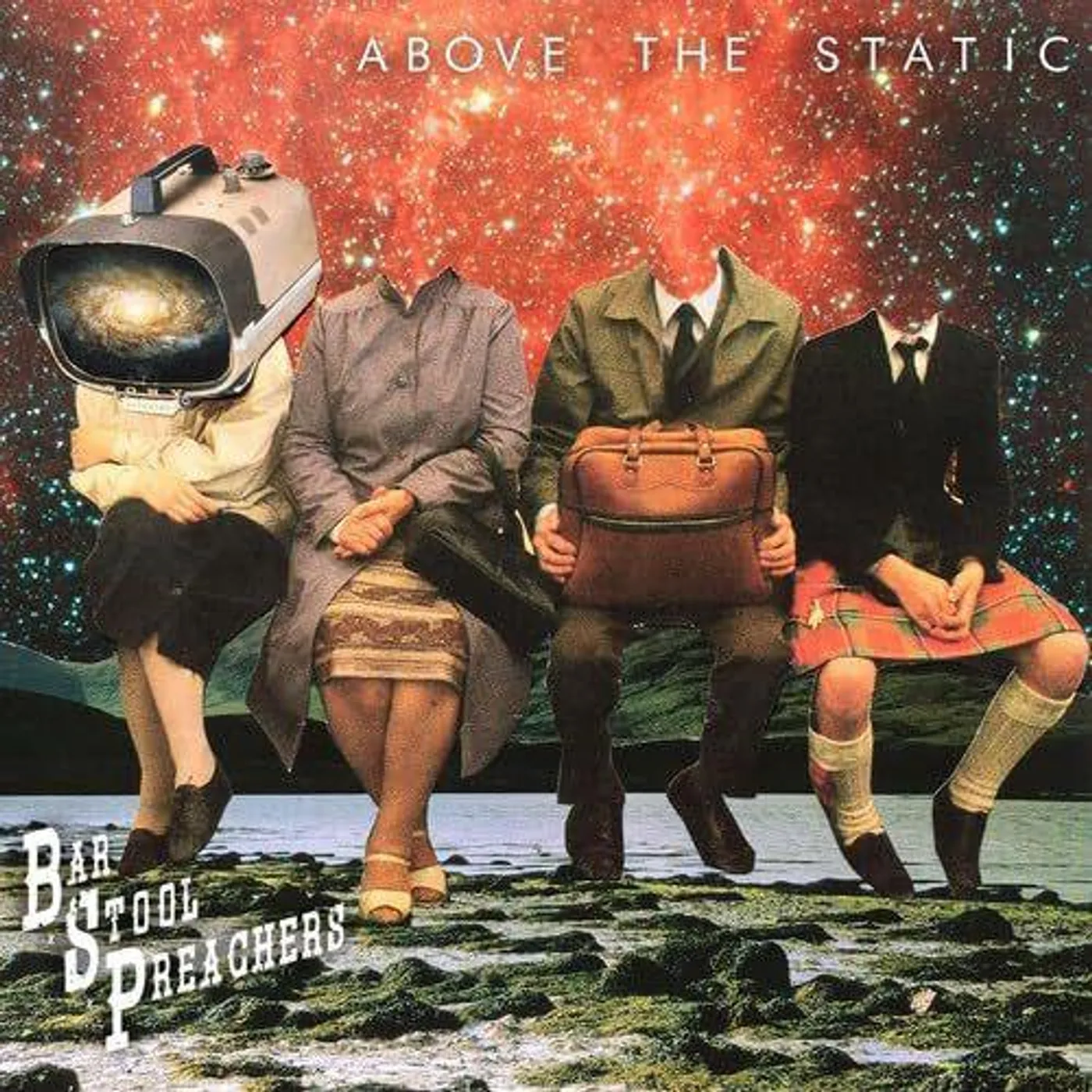 The Bar Stool Preachers Above The Static (Black, White, Splatter) Vinyl Record