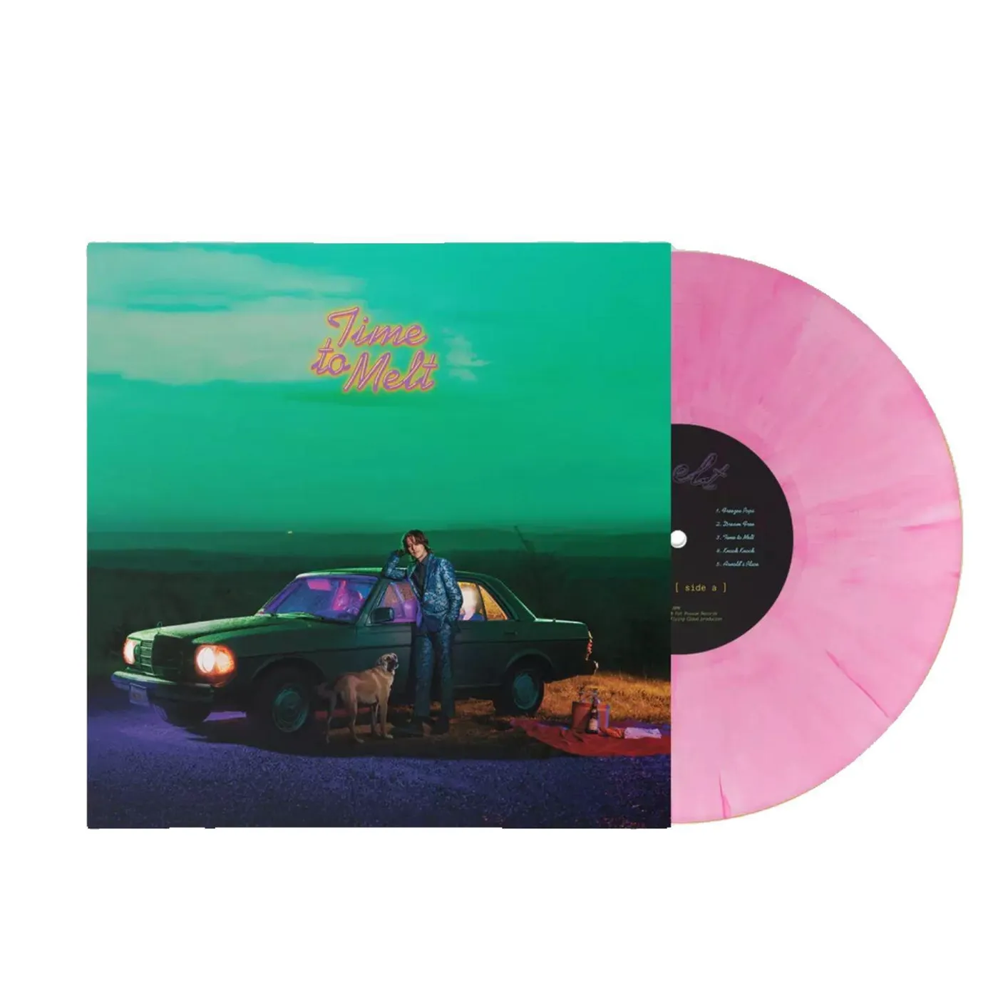 Sam Evian  Time To Melt (Pink) Vinyl Record
