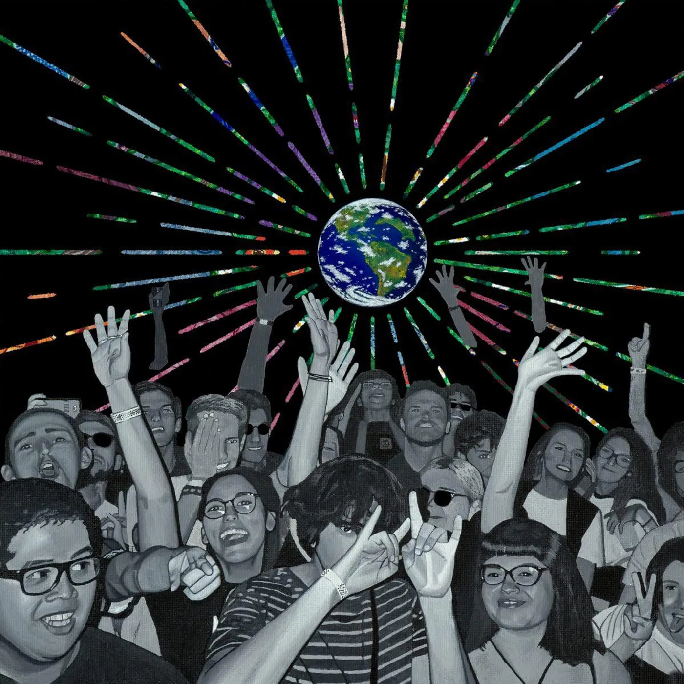 Superorganism World Wide Pop (Gold)  Vinyl Record