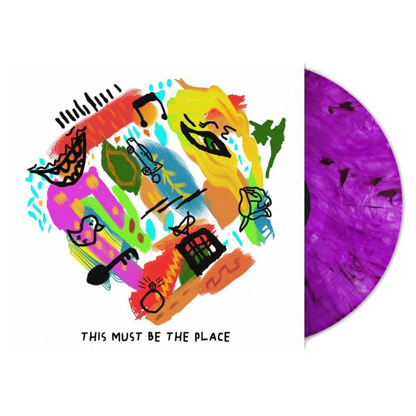 Apollo Brown This Must Be the Place (Purple/Smoke) Vinyl Record