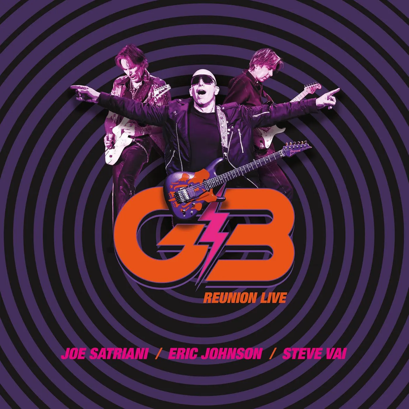 Joe Satriani G3: 25th Anniversary Reunion Tour (4LP) Vinyl Record